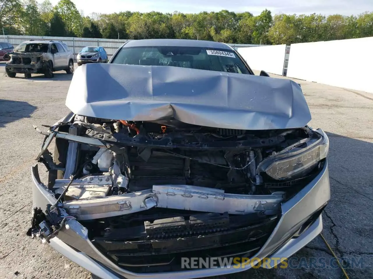 5 fotografías del automóvil dañado 1HGCV3F21NA014596 HONDA ACCORD 2022