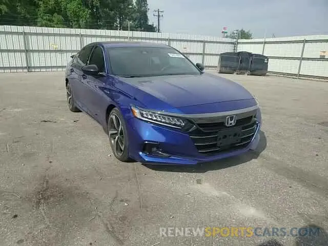 14 fotografías del automóvil dañado 1HGCV3F22NA015546 HONDA ACCORD 2022