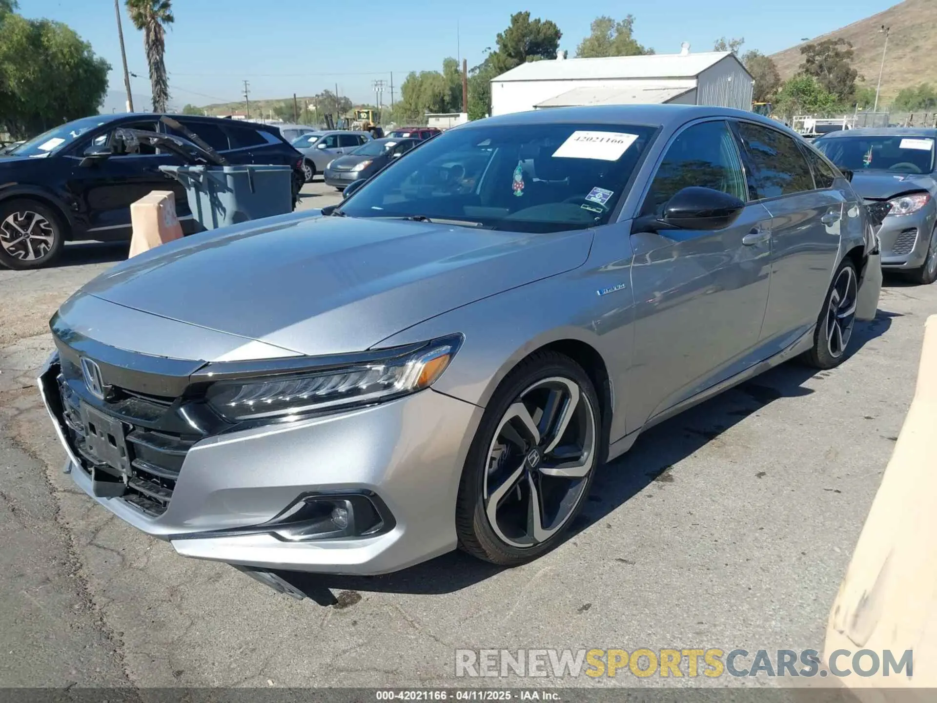 2 fotografías del automóvil dañado 1HGCV3F22NA019242 HONDA ACCORD 2022