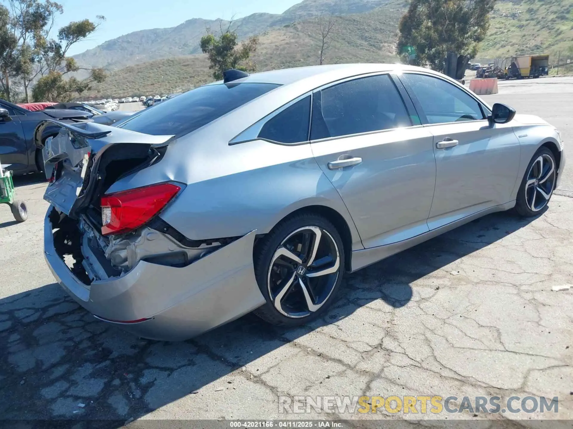 4 fotografías del automóvil dañado 1HGCV3F22NA019242 HONDA ACCORD 2022