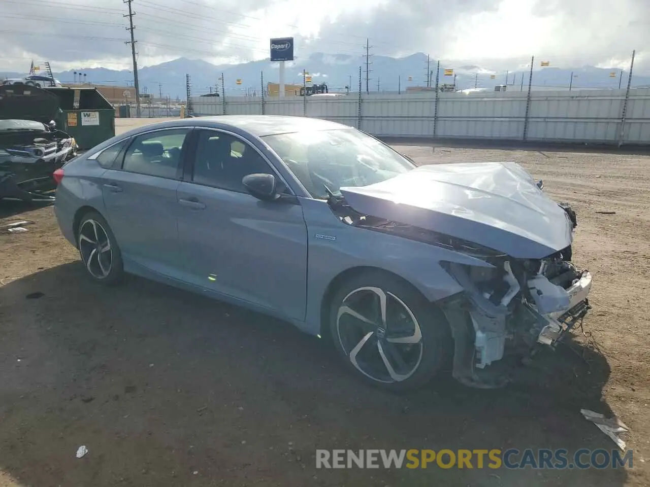 4 fotografías del automóvil dañado 1HGCV3F22NA020116 HONDA ACCORD 2022