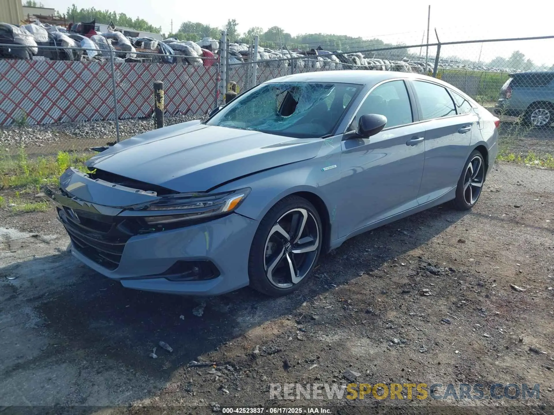 2 fotografías del automóvil dañado 1HGCV3F22NA035781 HONDA ACCORD 2022