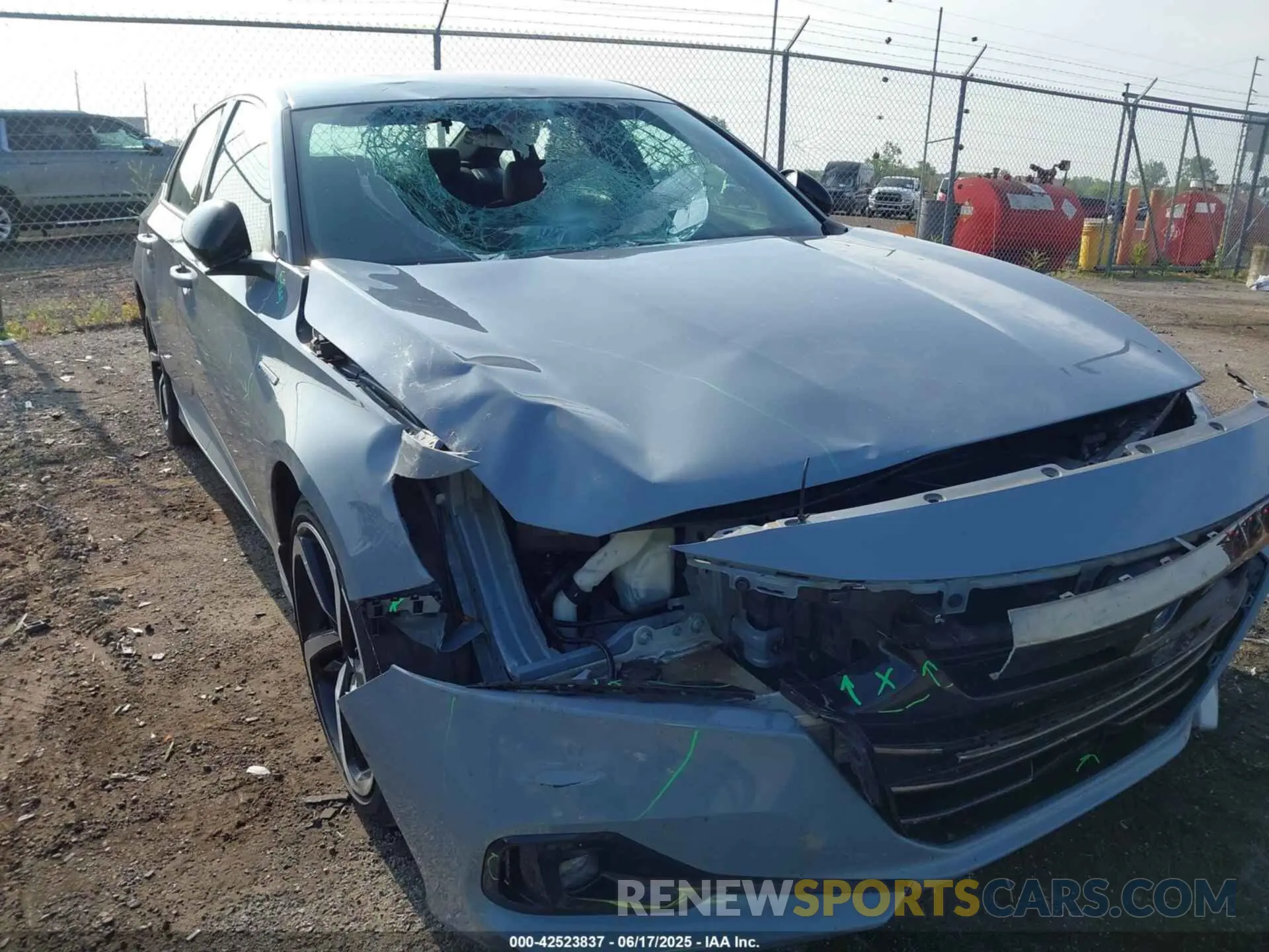 6 fotografías del automóvil dañado 1HGCV3F22NA035781 HONDA ACCORD 2022