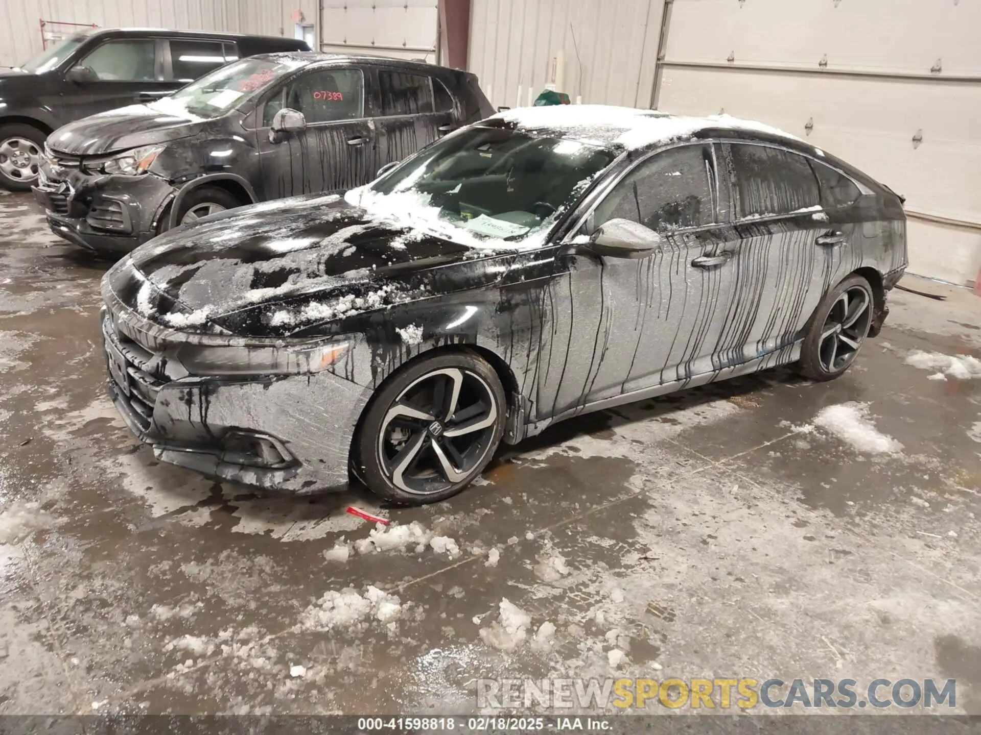 2 fotografías del automóvil dañado 1HGCV3F22NA036400 HONDA ACCORD 2022