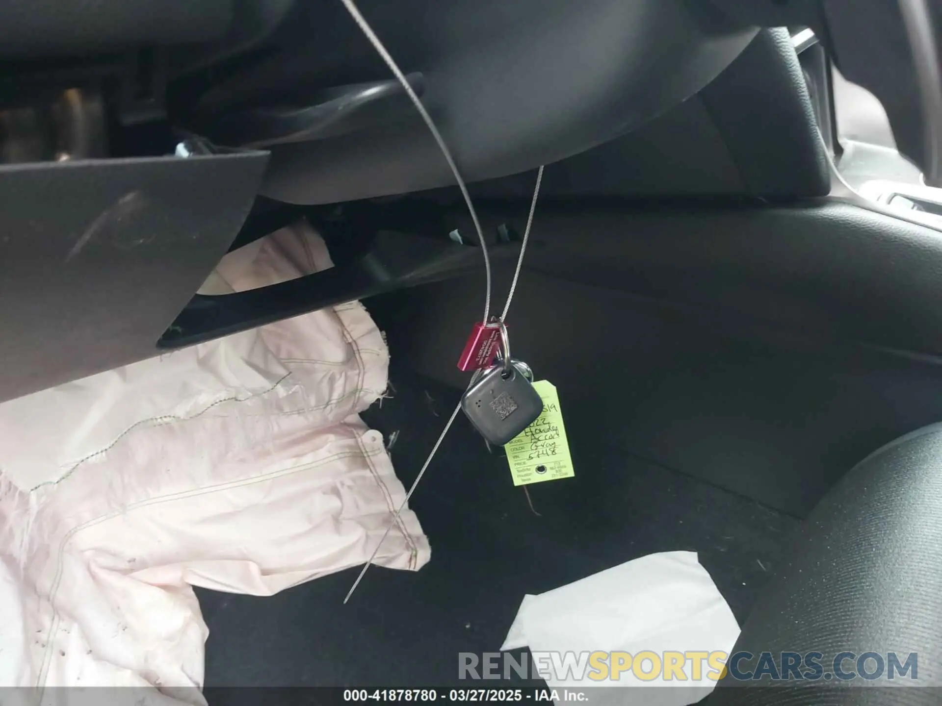 11 fotografías del automóvil dañado 1HGCV3F23NA015748 HONDA ACCORD 2022