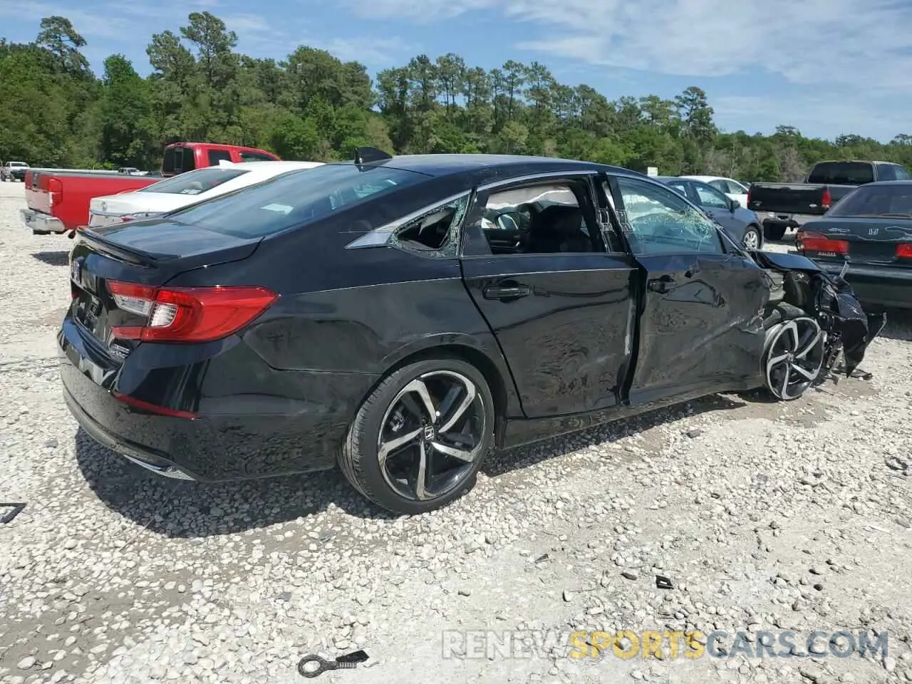 3 fotografías del automóvil dañado 1HGCV3F23NA024675 HONDA ACCORD 2022
