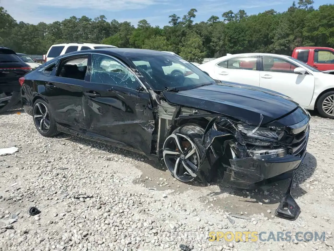 4 fotografías del automóvil dañado 1HGCV3F23NA024675 HONDA ACCORD 2022