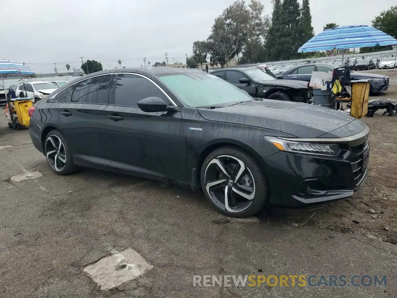 4 fotografías del automóvil dañado 1HGCV3F23NA026359 HONDA ACCORD 2022