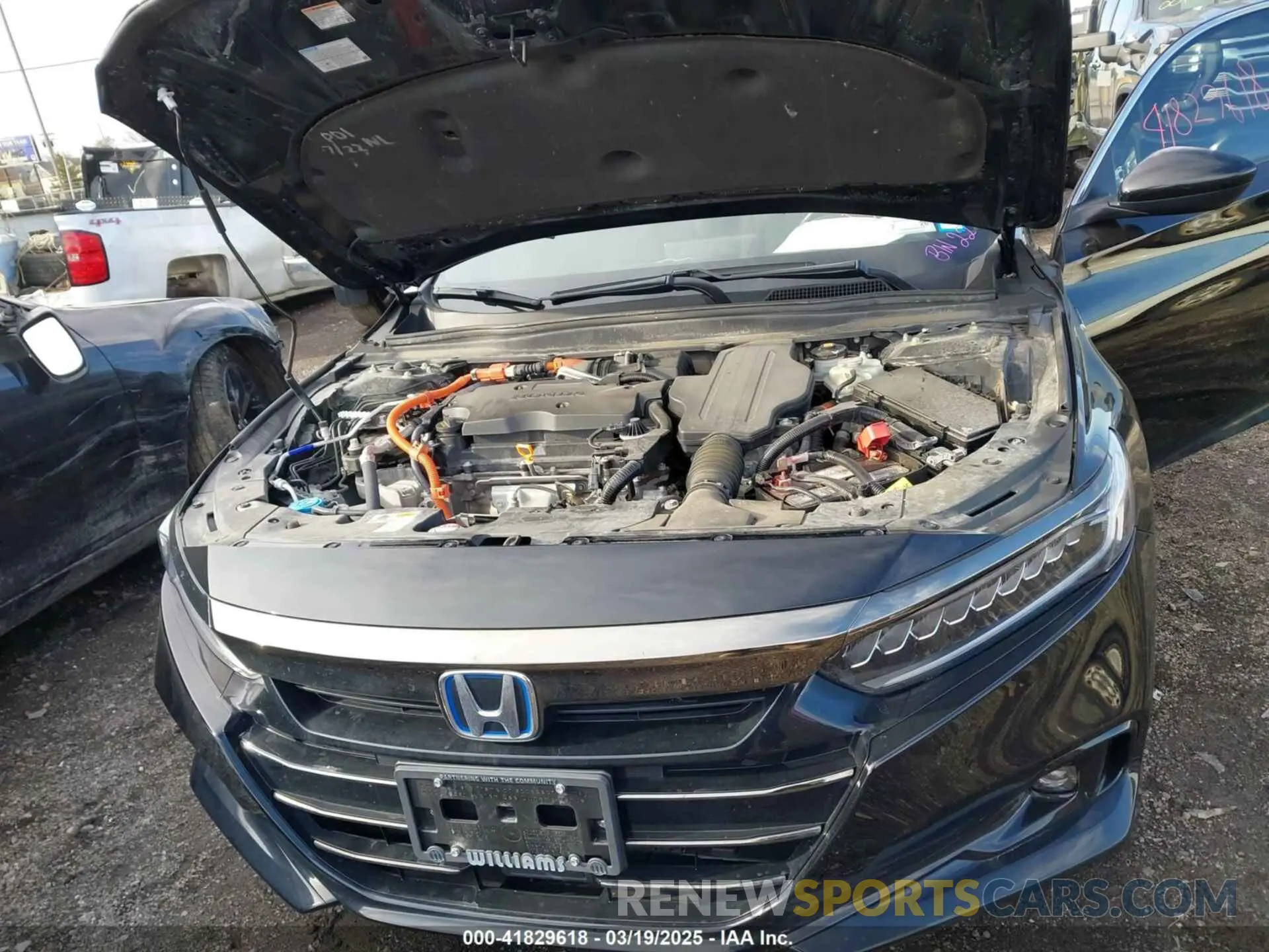 10 fotografías del automóvil dañado 1HGCV3F23NA028323 HONDA ACCORD 2022