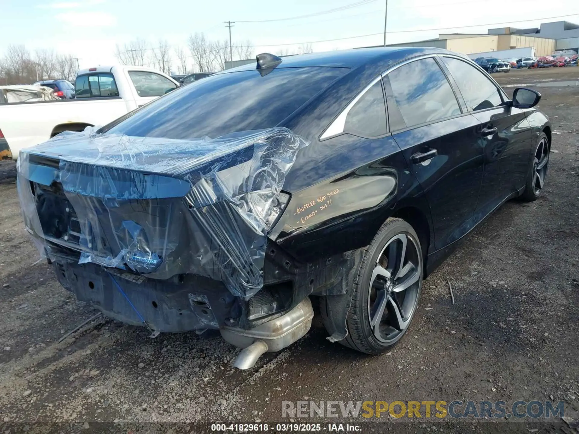 4 fotografías del automóvil dañado 1HGCV3F23NA028323 HONDA ACCORD 2022