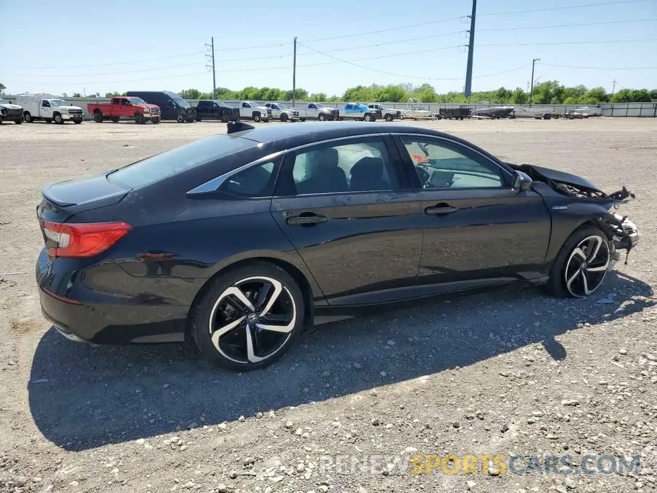 3 fotografías del automóvil dañado 1HGCV3F23NA044053 HONDA ACCORD 2022