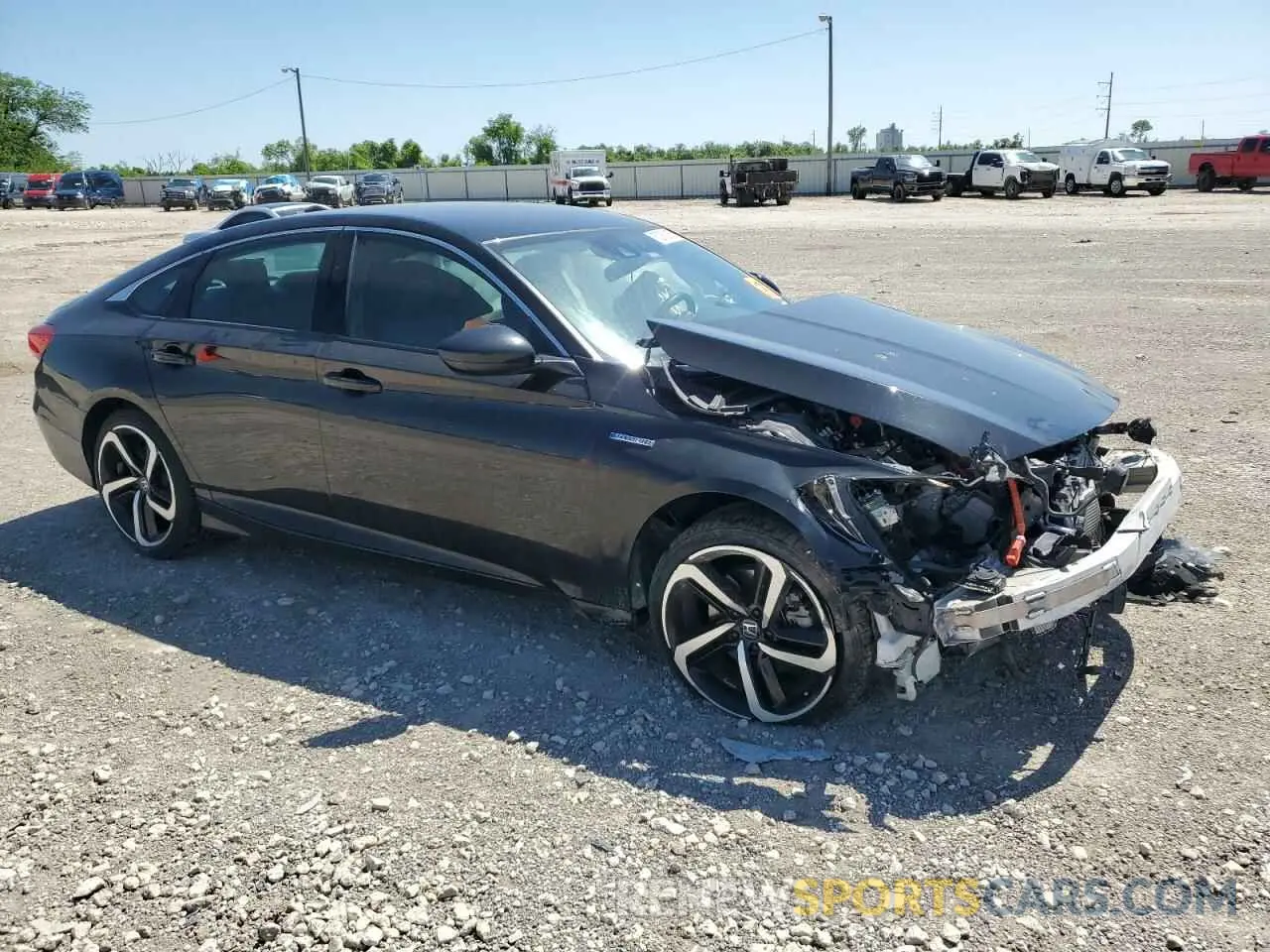 4 fotografías del automóvil dañado 1HGCV3F23NA044053 HONDA ACCORD 2022