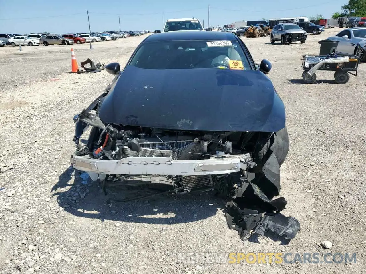 5 fotografías del automóvil dañado 1HGCV3F23NA044053 HONDA ACCORD 2022