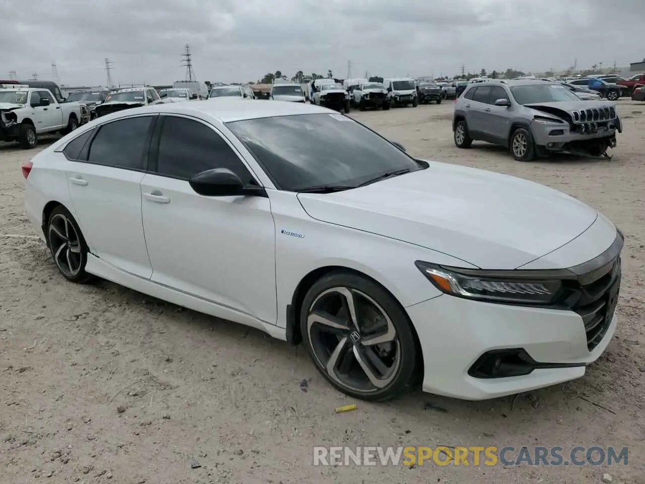 4 fotografías del automóvil dañado 1HGCV3F23NA044781 HONDA ACCORD 2022