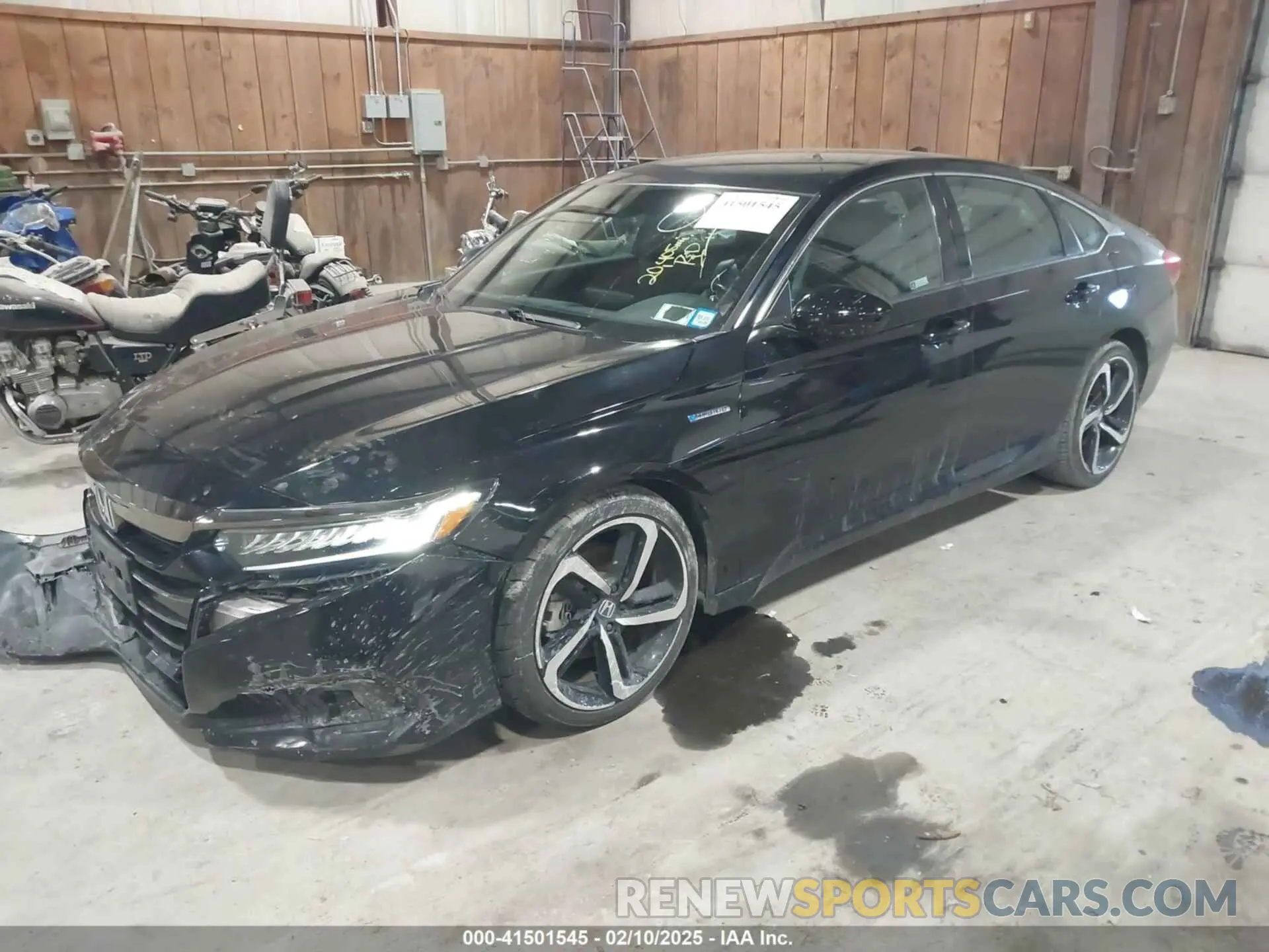 2 fotografías del automóvil dañado 1HGCV3F24NA012311 HONDA ACCORD 2022