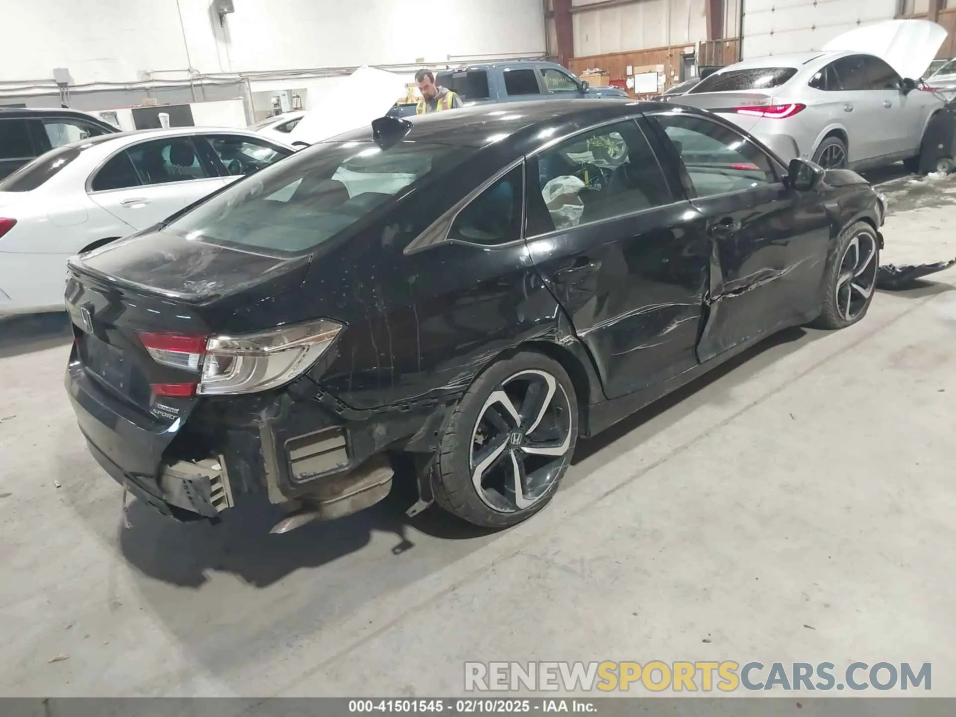 4 fotografías del automóvil dañado 1HGCV3F24NA012311 HONDA ACCORD 2022