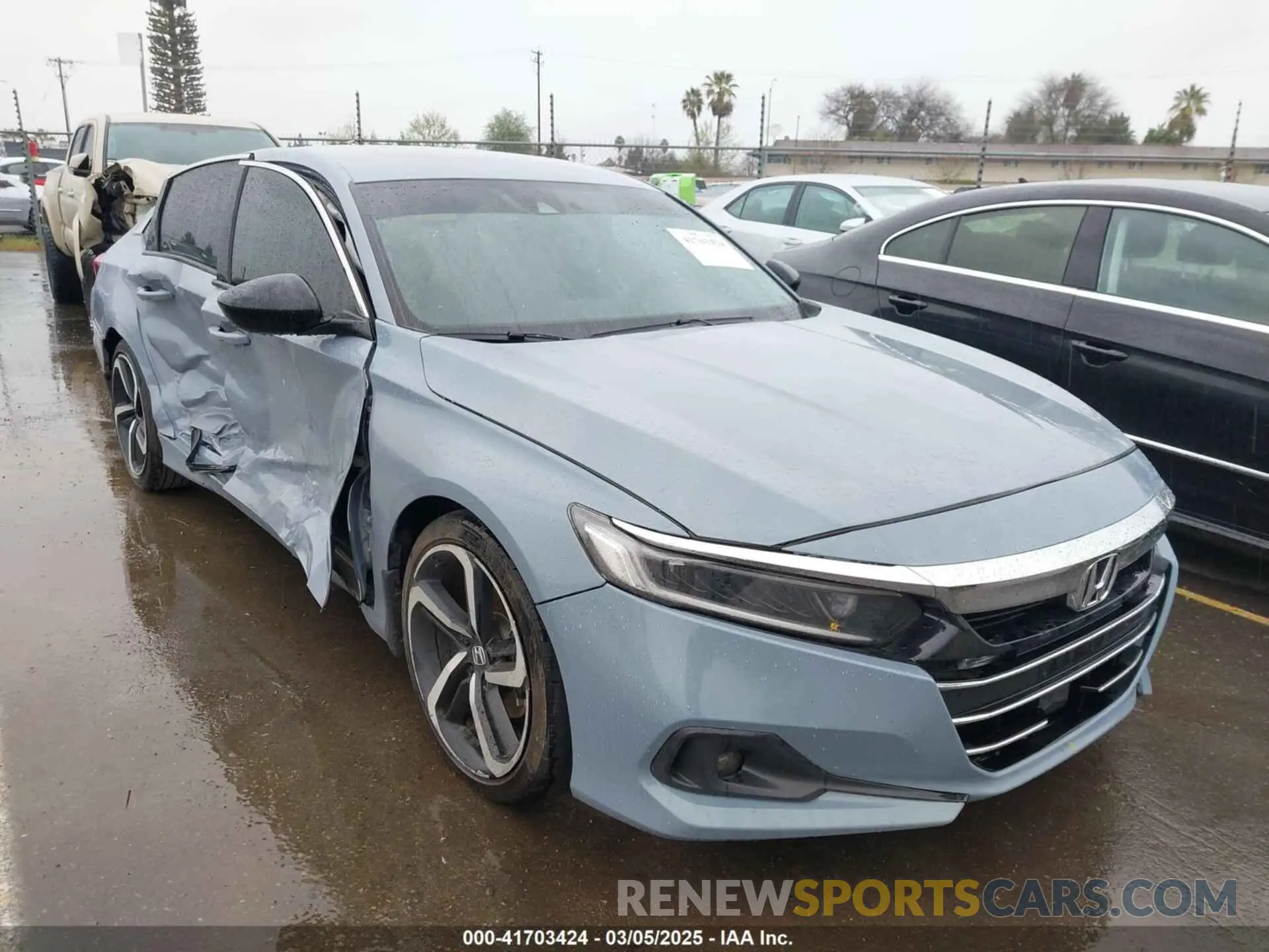 1 fotografías del automóvil dañado 1HGCV3F24NA025138 HONDA ACCORD 2022