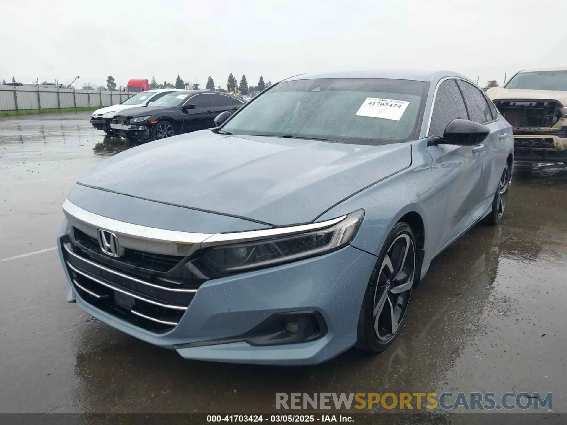 2 fotografías del automóvil dañado 1HGCV3F24NA025138 HONDA ACCORD 2022