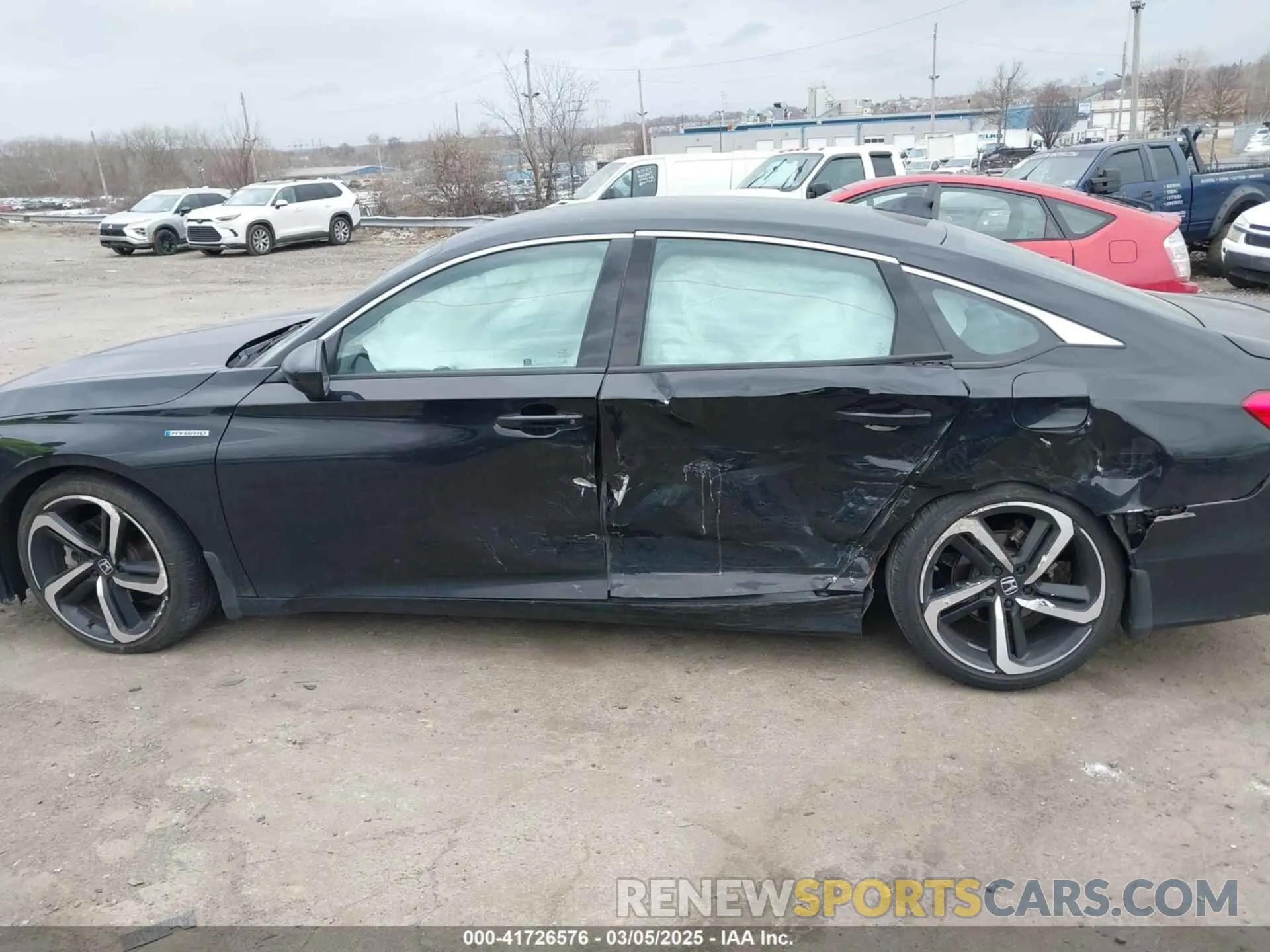 14 fotografías del automóvil dañado 1HGCV3F25NA012317 HONDA ACCORD 2022