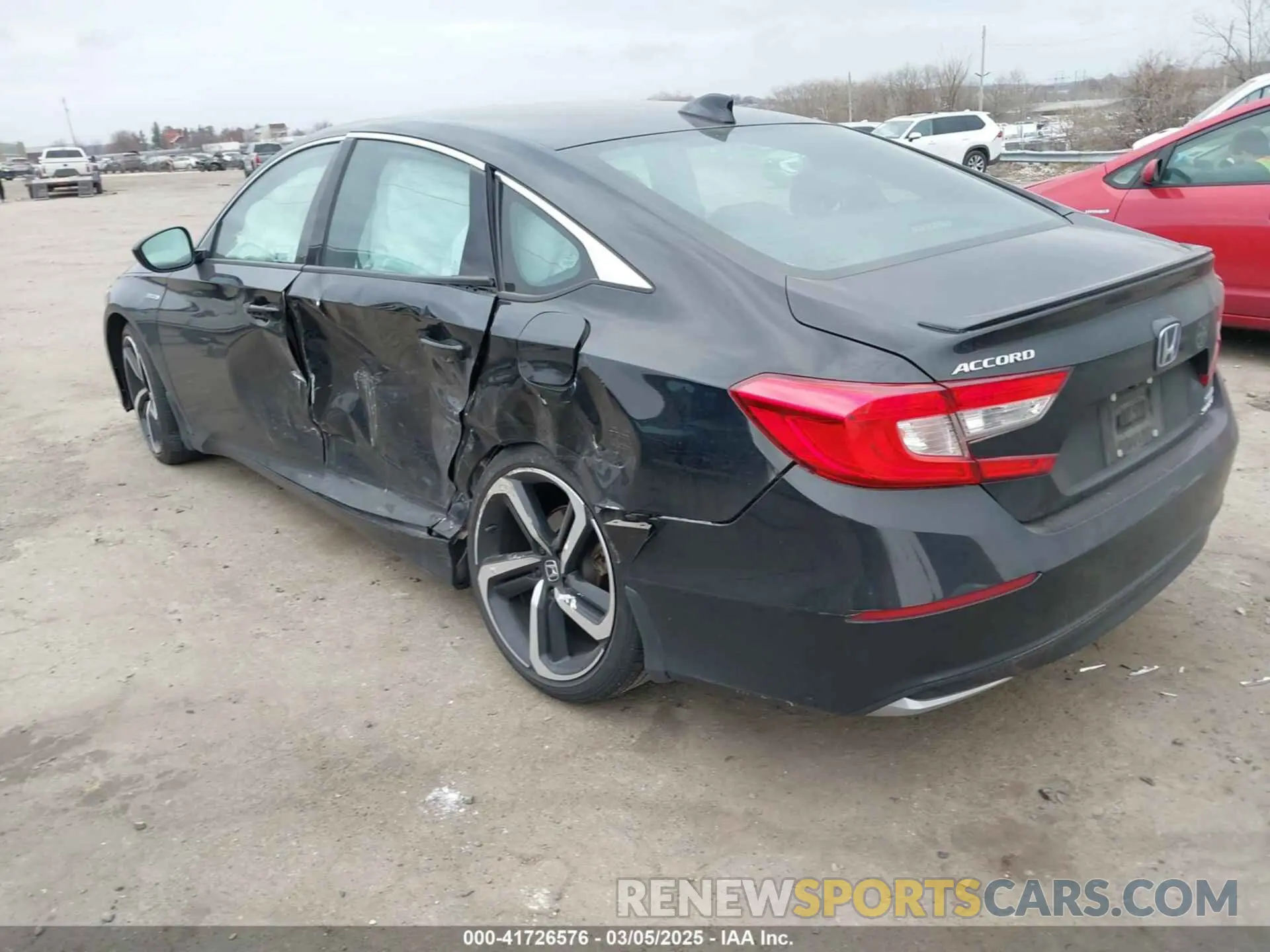3 fotografías del automóvil dañado 1HGCV3F25NA012317 HONDA ACCORD 2022
