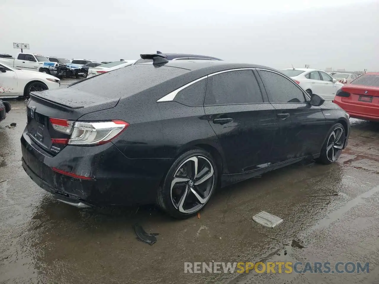 3 fotografías del automóvil dañado 1HGCV3F25NA047794 HONDA ACCORD 2022