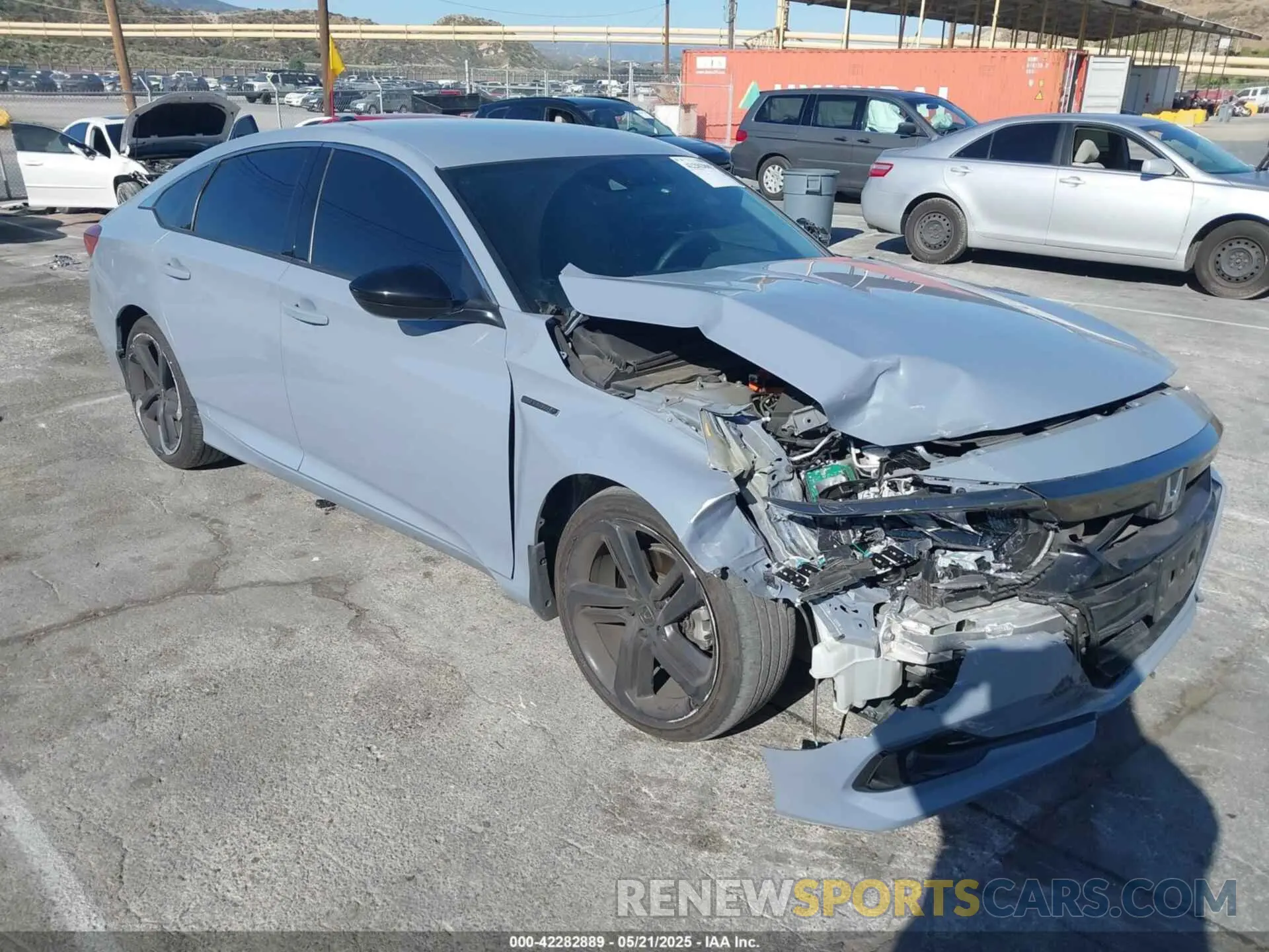 1 fotografías del automóvil dañado 1HGCV3F26NA033774 HONDA ACCORD 2022