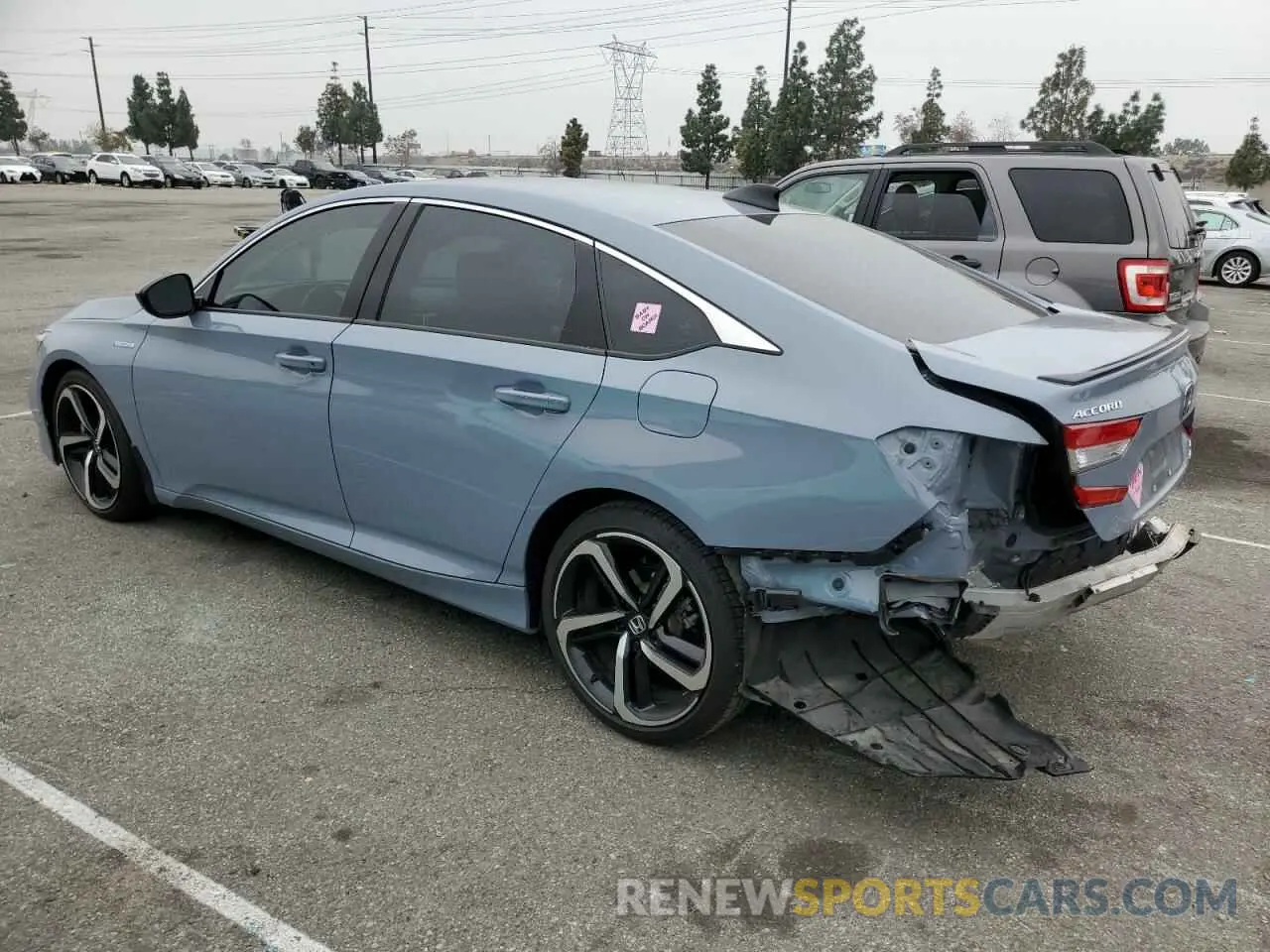 2 fotografías del automóvil dañado 1HGCV3F26NA037730 HONDA ACCORD 2022
