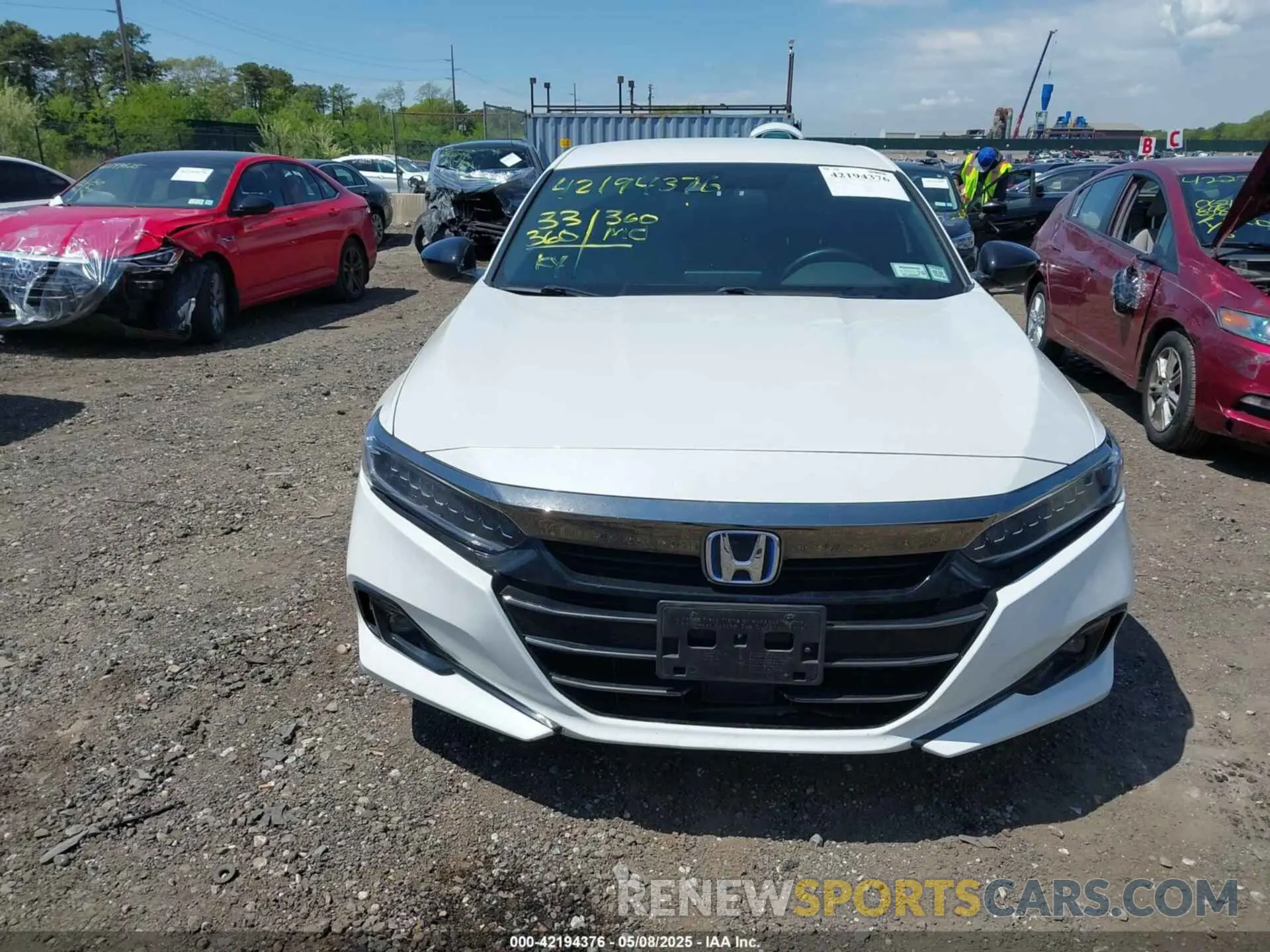 12 fotografías del automóvil dañado 1HGCV3F27NA006423 HONDA ACCORD 2022