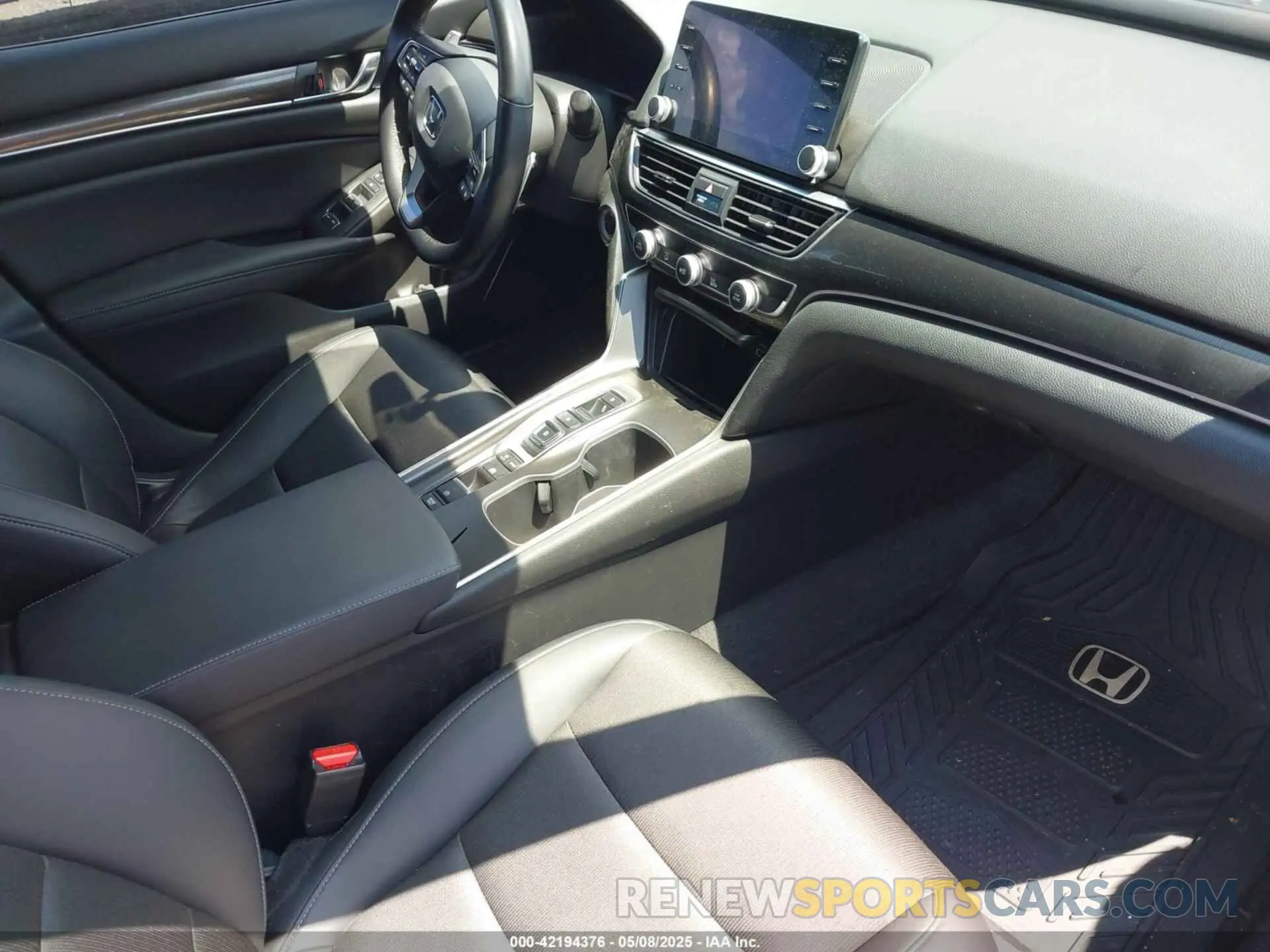 5 fotografías del automóvil dañado 1HGCV3F27NA006423 HONDA ACCORD 2022