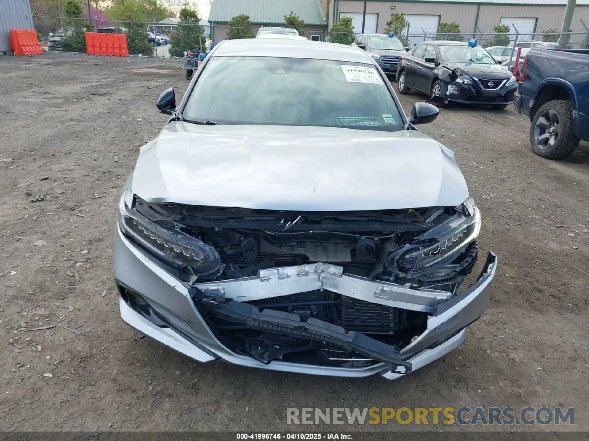13 fotografías del automóvil dañado 1HGCV3F27NA018295 HONDA ACCORD 2022