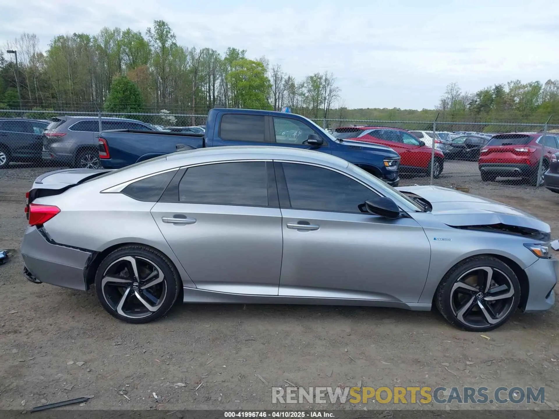 14 fotografías del automóvil dañado 1HGCV3F27NA018295 HONDA ACCORD 2022
