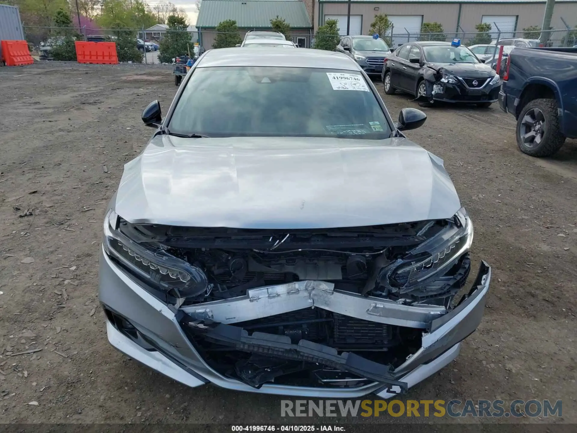6 fotografías del automóvil dañado 1HGCV3F27NA018295 HONDA ACCORD 2022