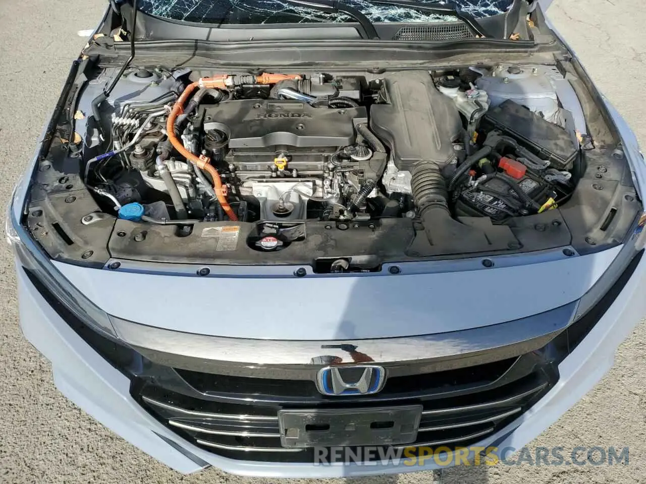 11 fotografías del automóvil dañado 1HGCV3F27NA032827 HONDA ACCORD 2022