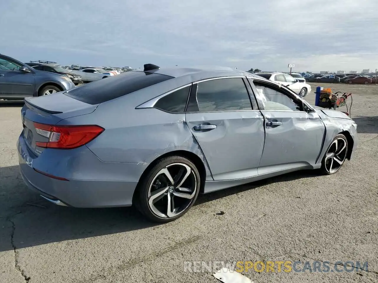 3 fotografías del automóvil dañado 1HGCV3F27NA032827 HONDA ACCORD 2022