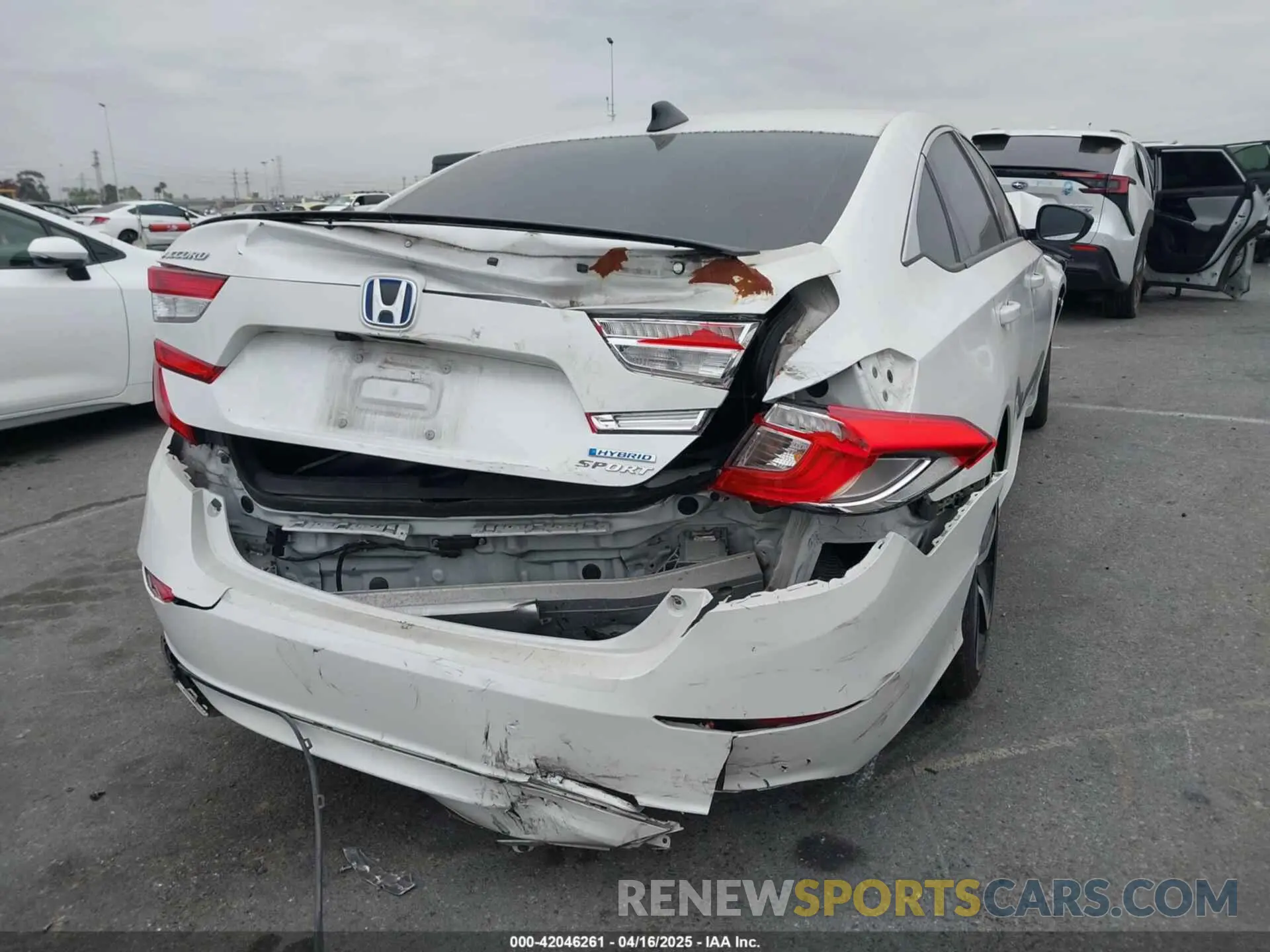 4 fotografías del automóvil dañado 1HGCV3F28NA032108 HONDA ACCORD 2022