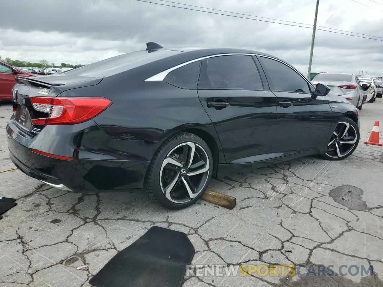 3 fotografías del automóvil dañado 1HGCV3F28NA036272 HONDA ACCORD 2022