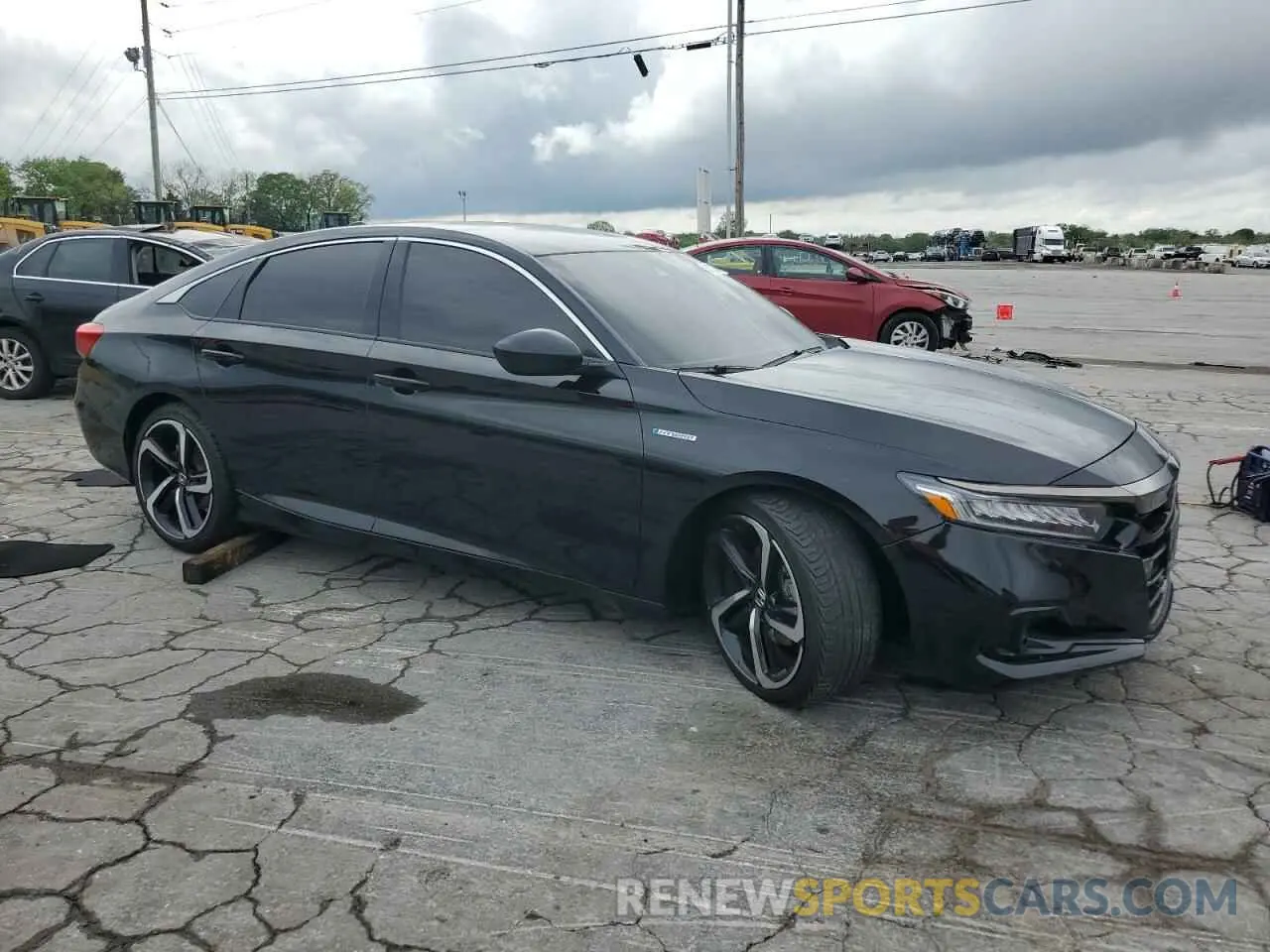 4 fotografías del automóvil dañado 1HGCV3F28NA036272 HONDA ACCORD 2022