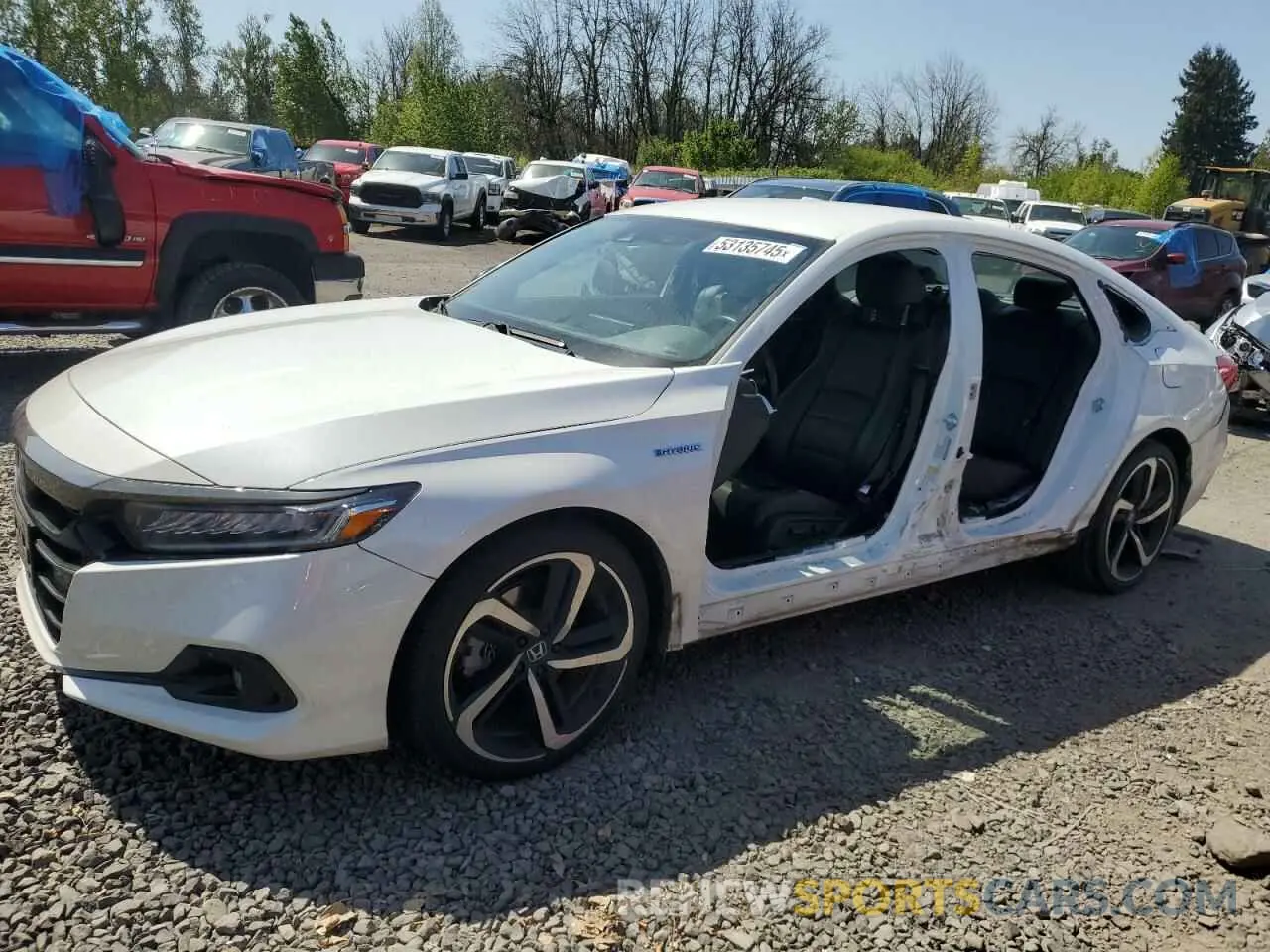 1 fotografías del automóvil dañado 1HGCV3F28NA037163 HONDA ACCORD 2022