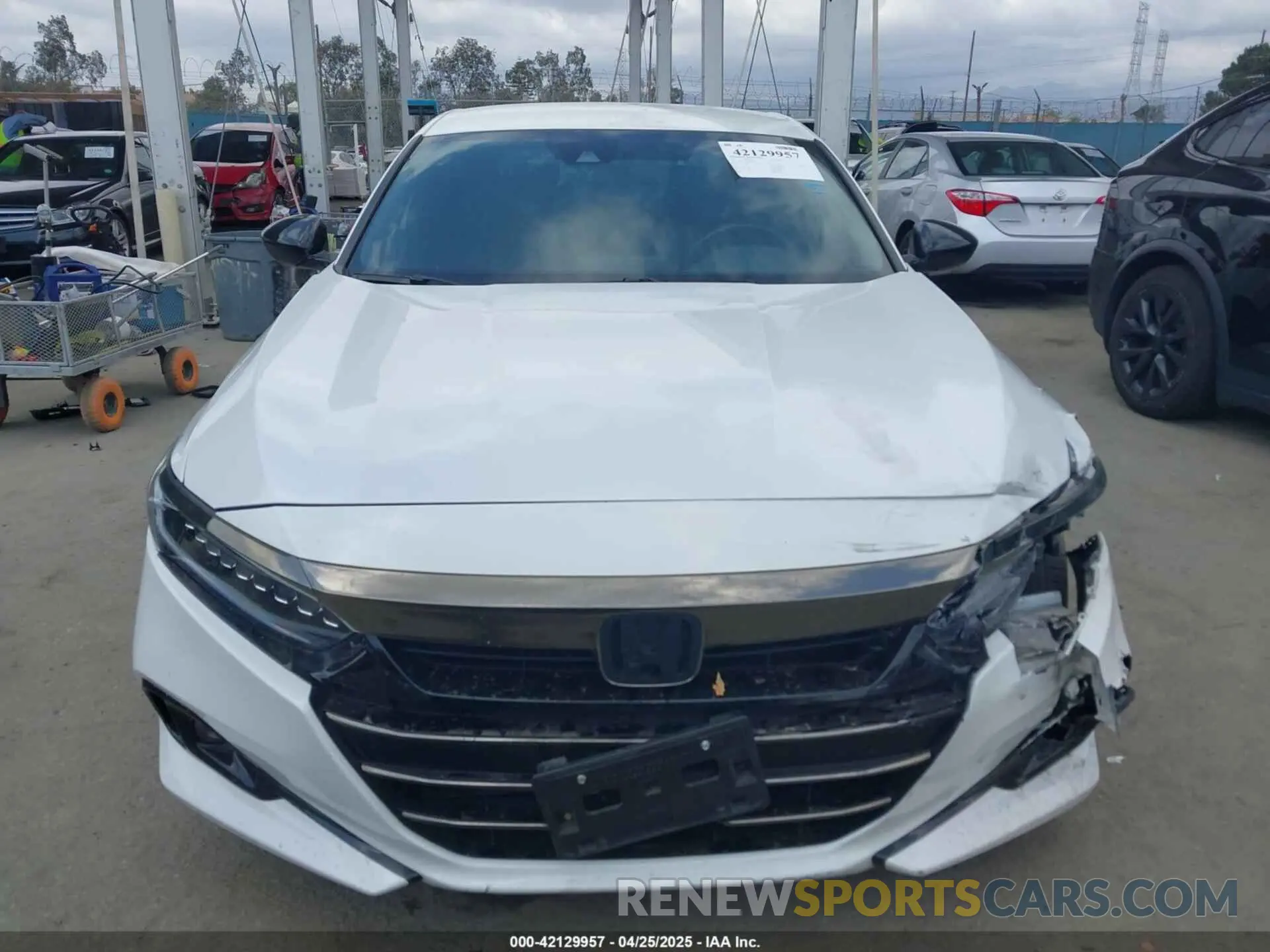 12 fotografías del automóvil dañado 1HGCV3F29NA030562 HONDA ACCORD 2022
