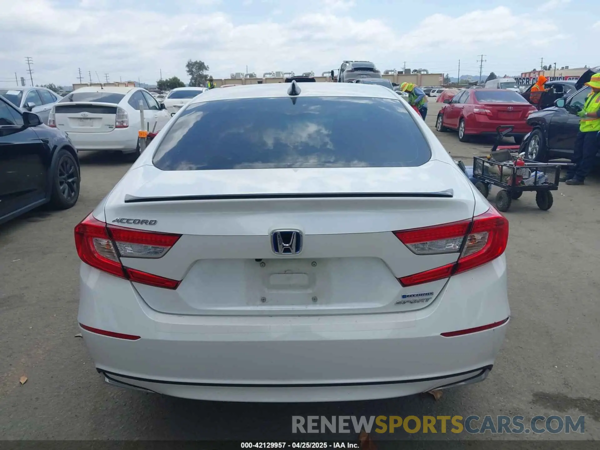 16 fotografías del automóvil dañado 1HGCV3F29NA030562 HONDA ACCORD 2022