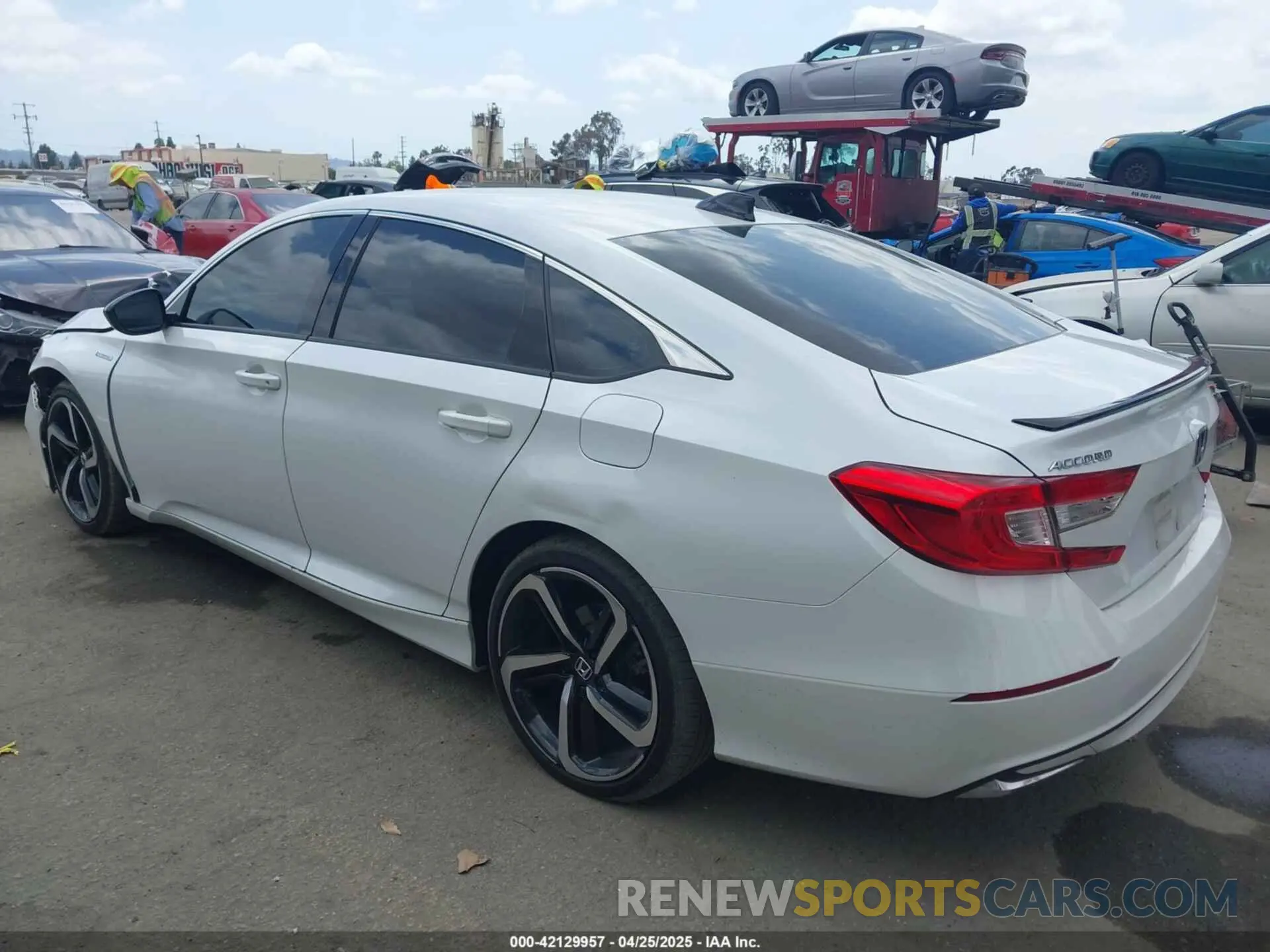 3 fotografías del automóvil dañado 1HGCV3F29NA030562 HONDA ACCORD 2022