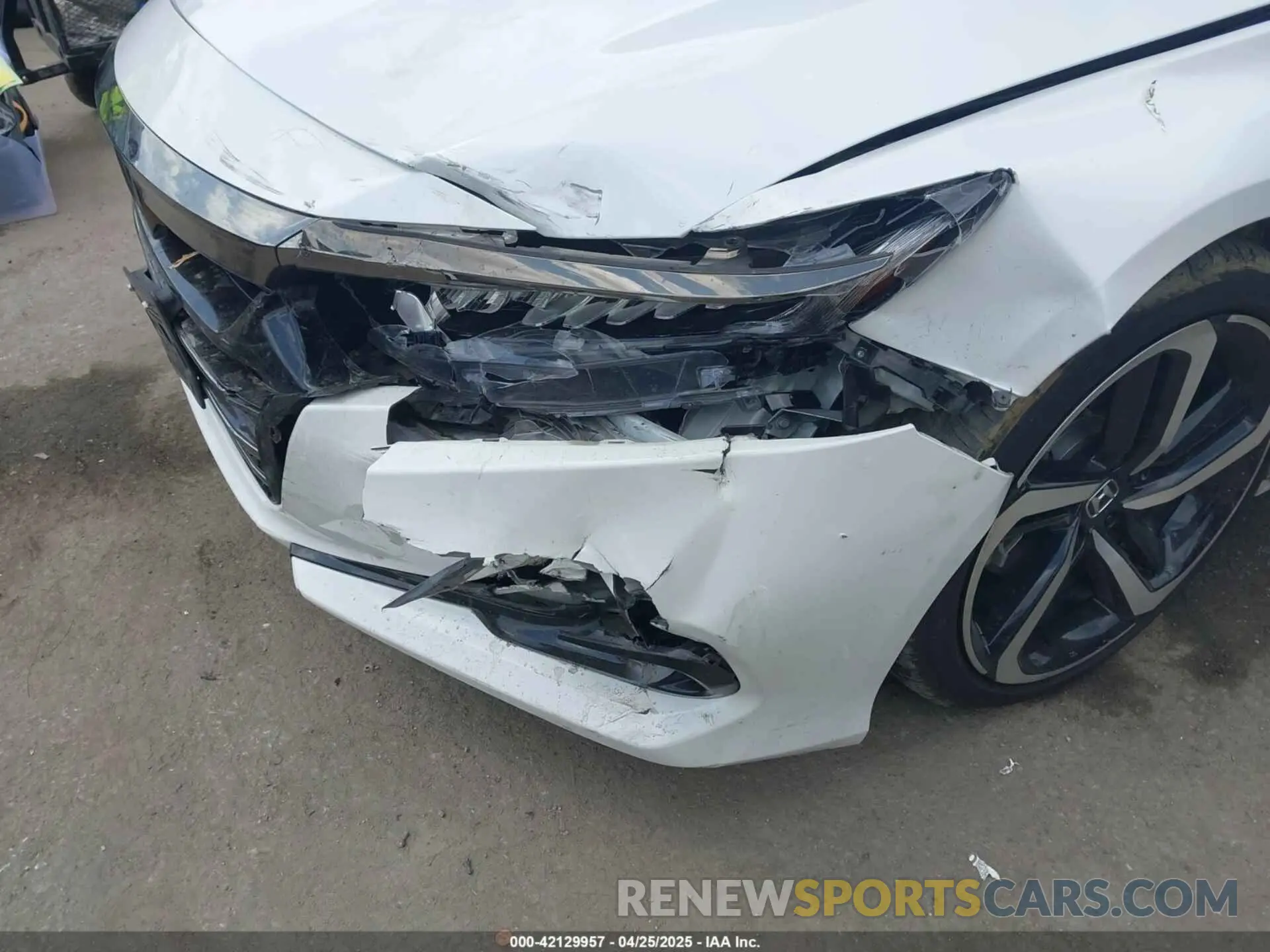 6 fotografías del automóvil dañado 1HGCV3F29NA030562 HONDA ACCORD 2022