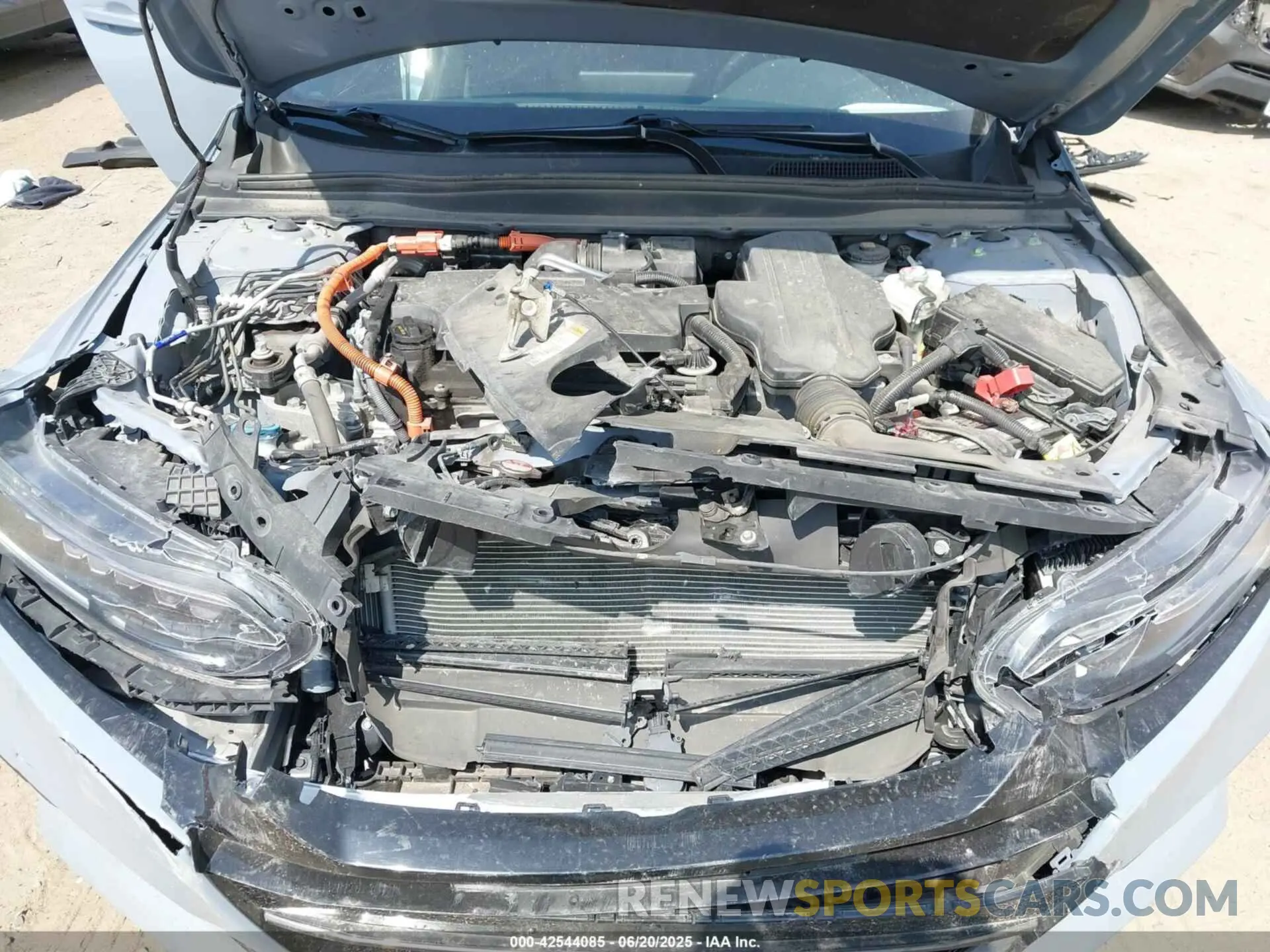 10 fotografías del automóvil dañado 1HGCV3F29NA043599 HONDA ACCORD 2022