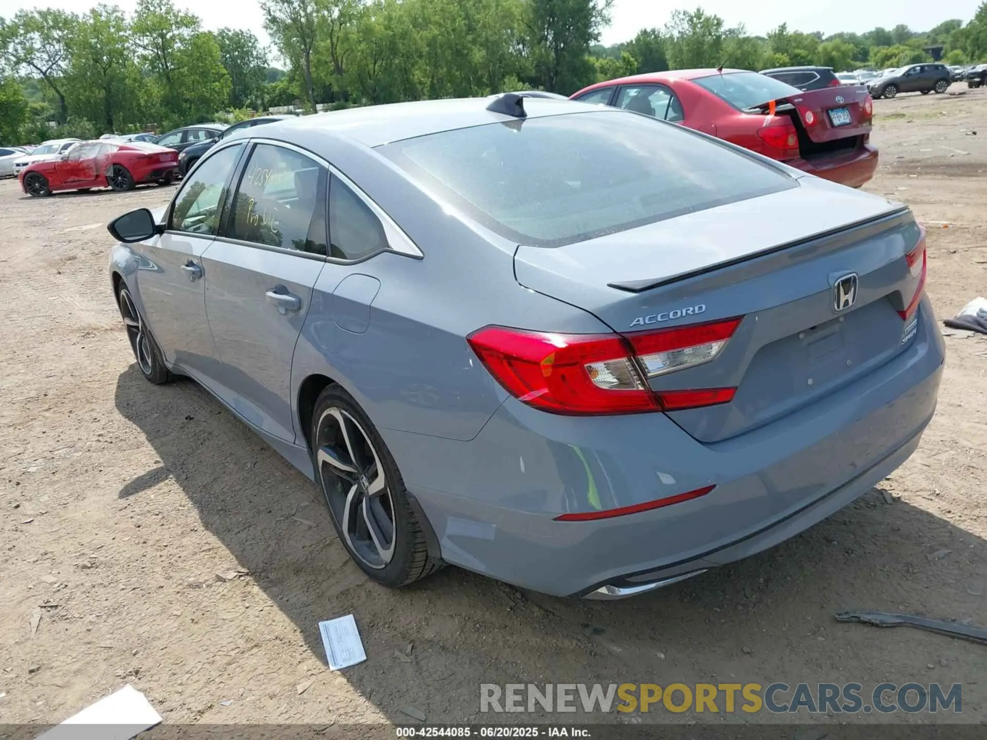 3 fotografías del automóvil dañado 1HGCV3F29NA043599 HONDA ACCORD 2022