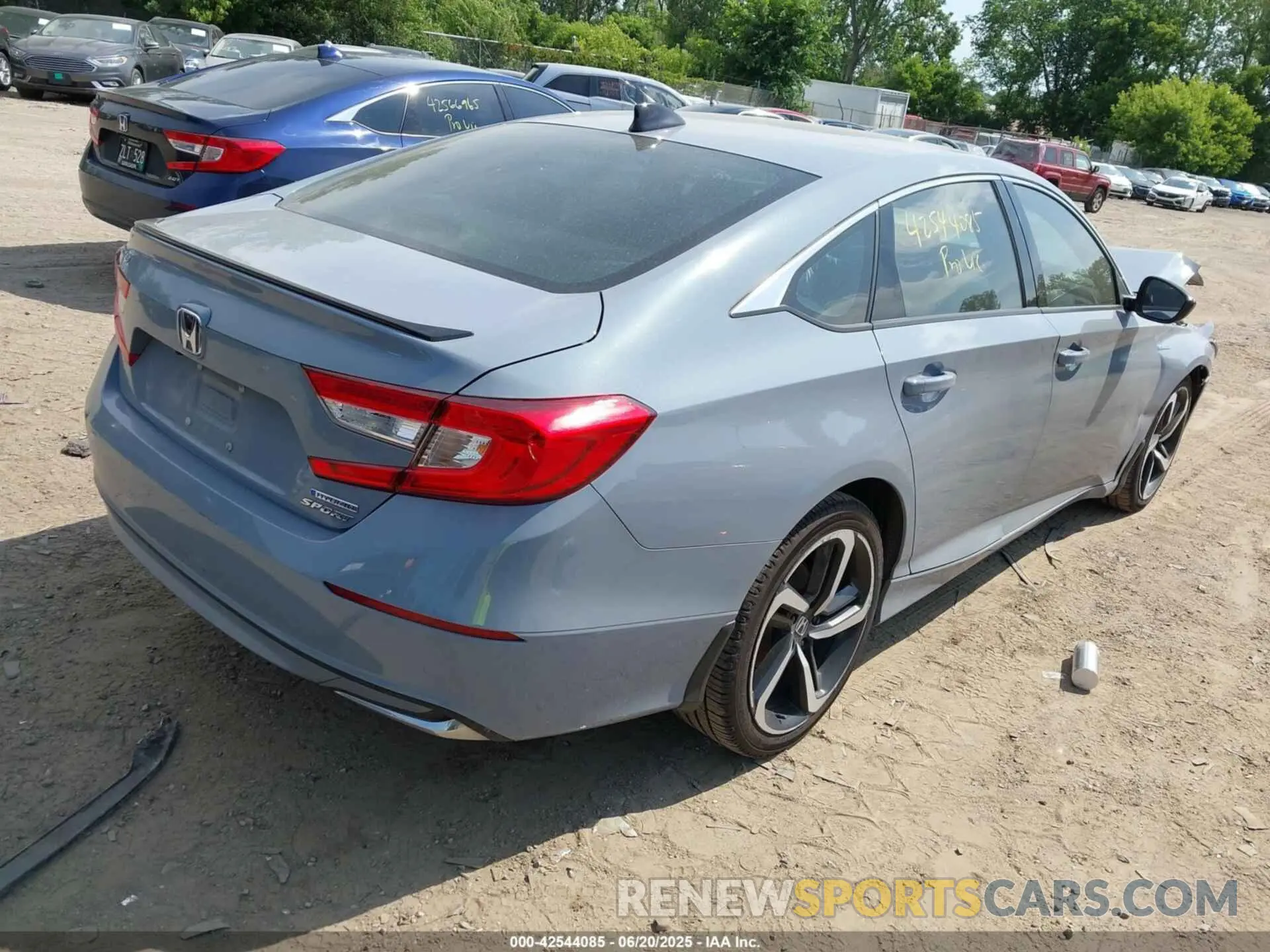 4 fotografías del automóvil dañado 1HGCV3F29NA043599 HONDA ACCORD 2022
