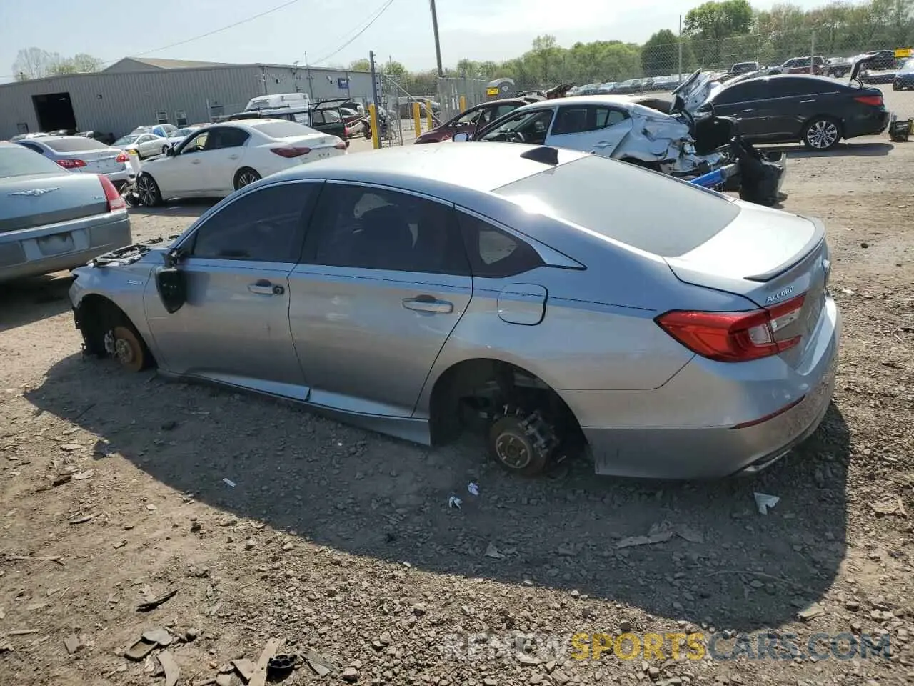 2 fotografías del automóvil dañado 1HGCV3F2XNA002835 HONDA ACCORD 2022