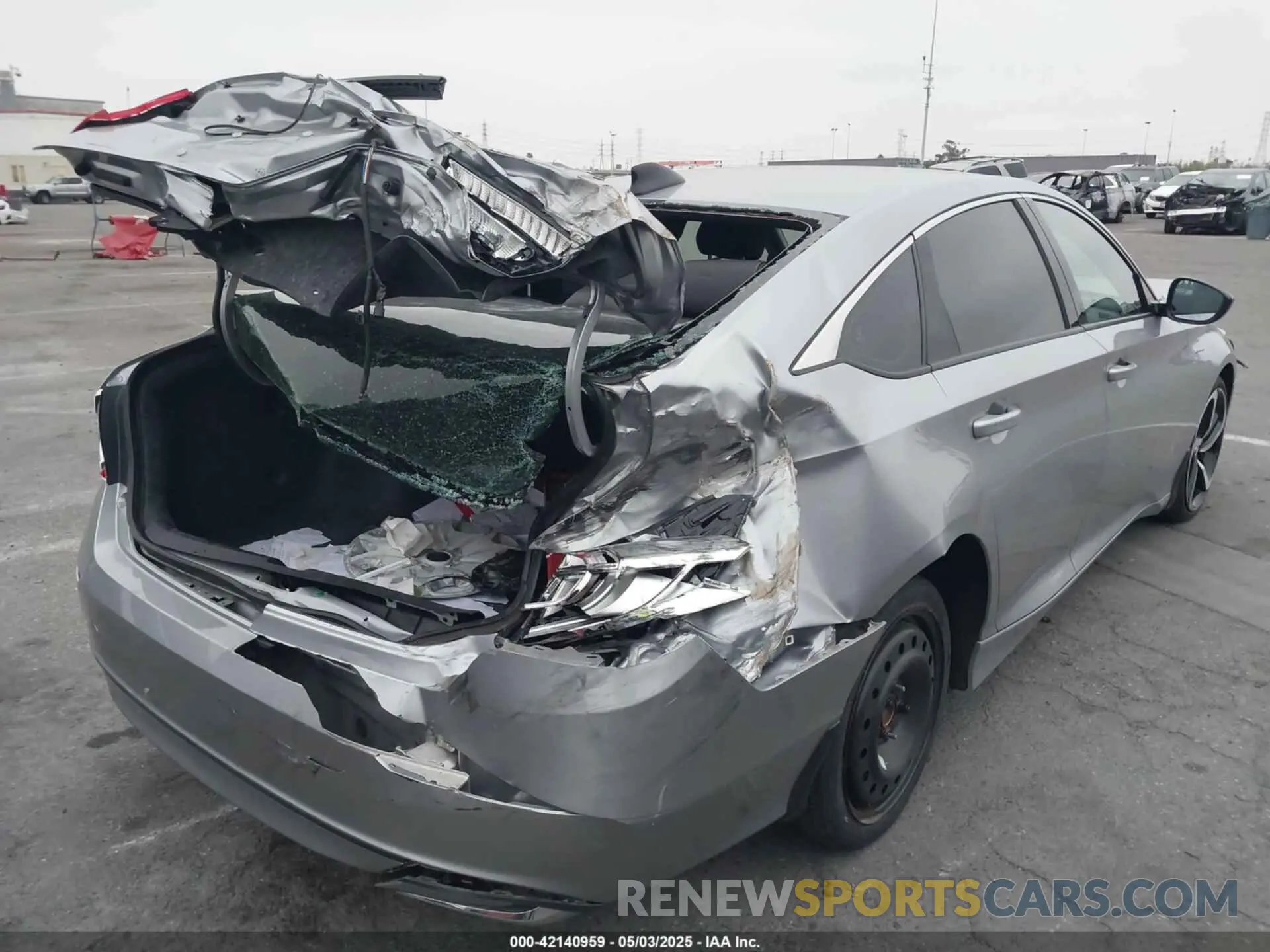 4 fotografías del automóvil dañado 1HGCV3F2XNA031770 HONDA ACCORD 2022
