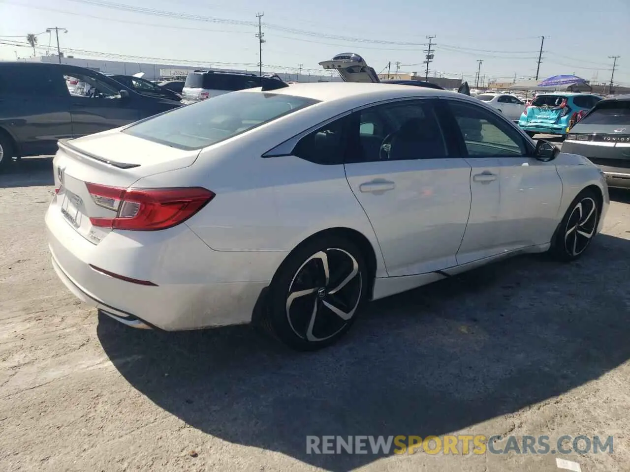 3 fotografías del automóvil dañado 1HGCV3F2XNA043062 HONDA ACCORD 2022