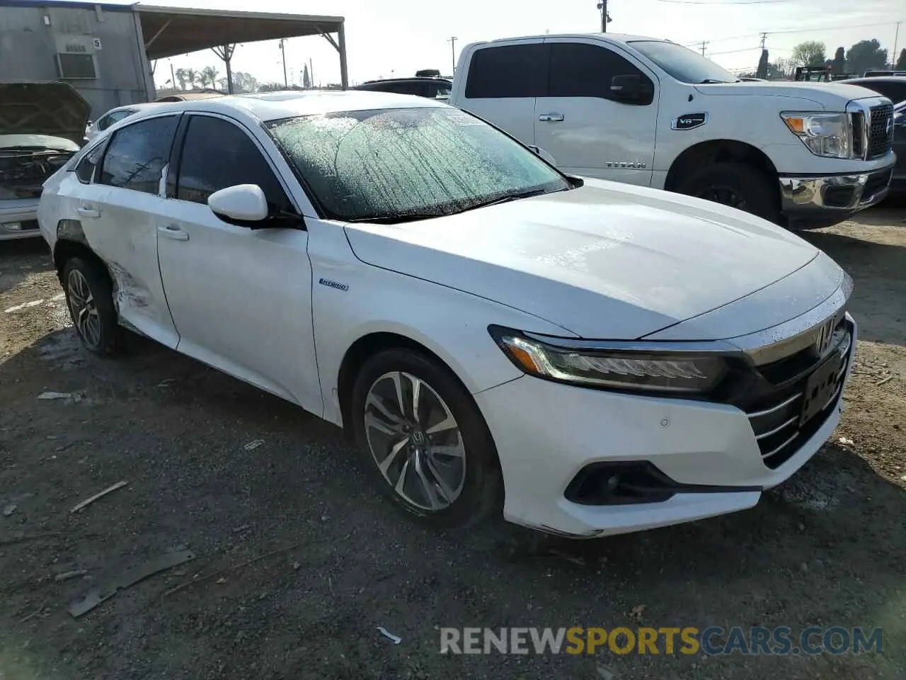 4 fotografías del automóvil dañado 1HGCV3F53NA004923 HONDA ACCORD 2022