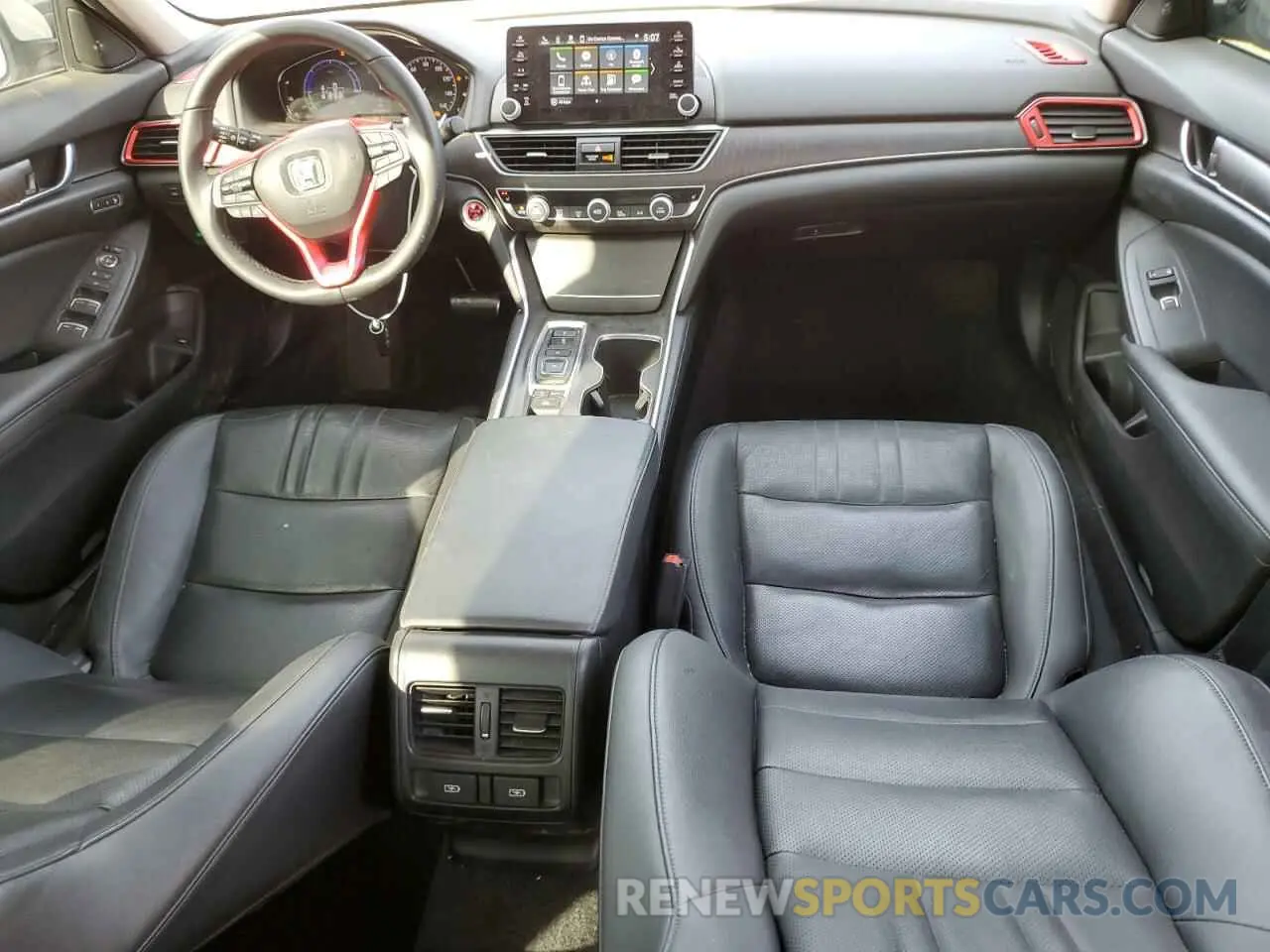 8 fotografías del automóvil dañado 1HGCV3F53NA004923 HONDA ACCORD 2022